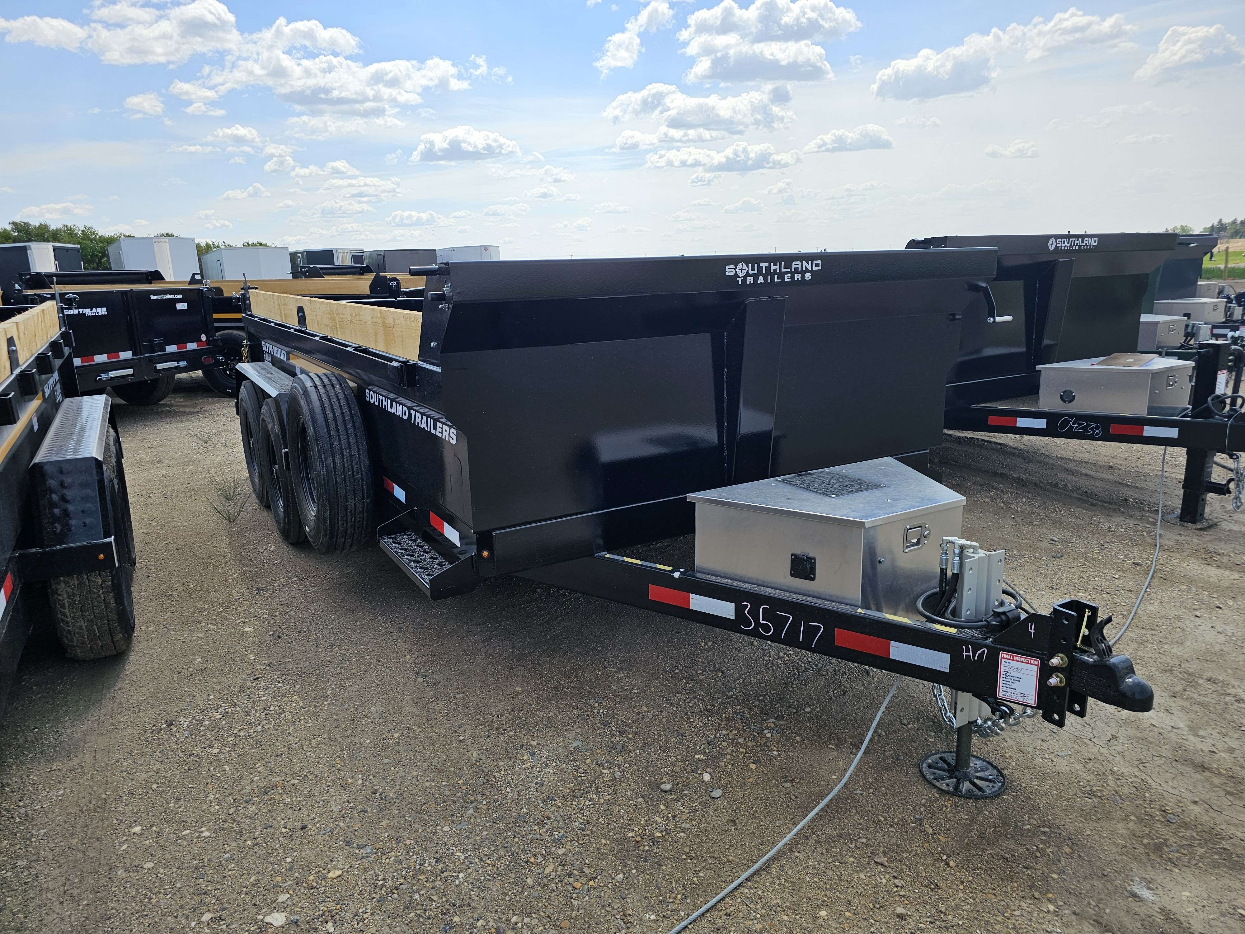 2026 Southland 16K 7' x 14' Heavy Duty Dump Trailer