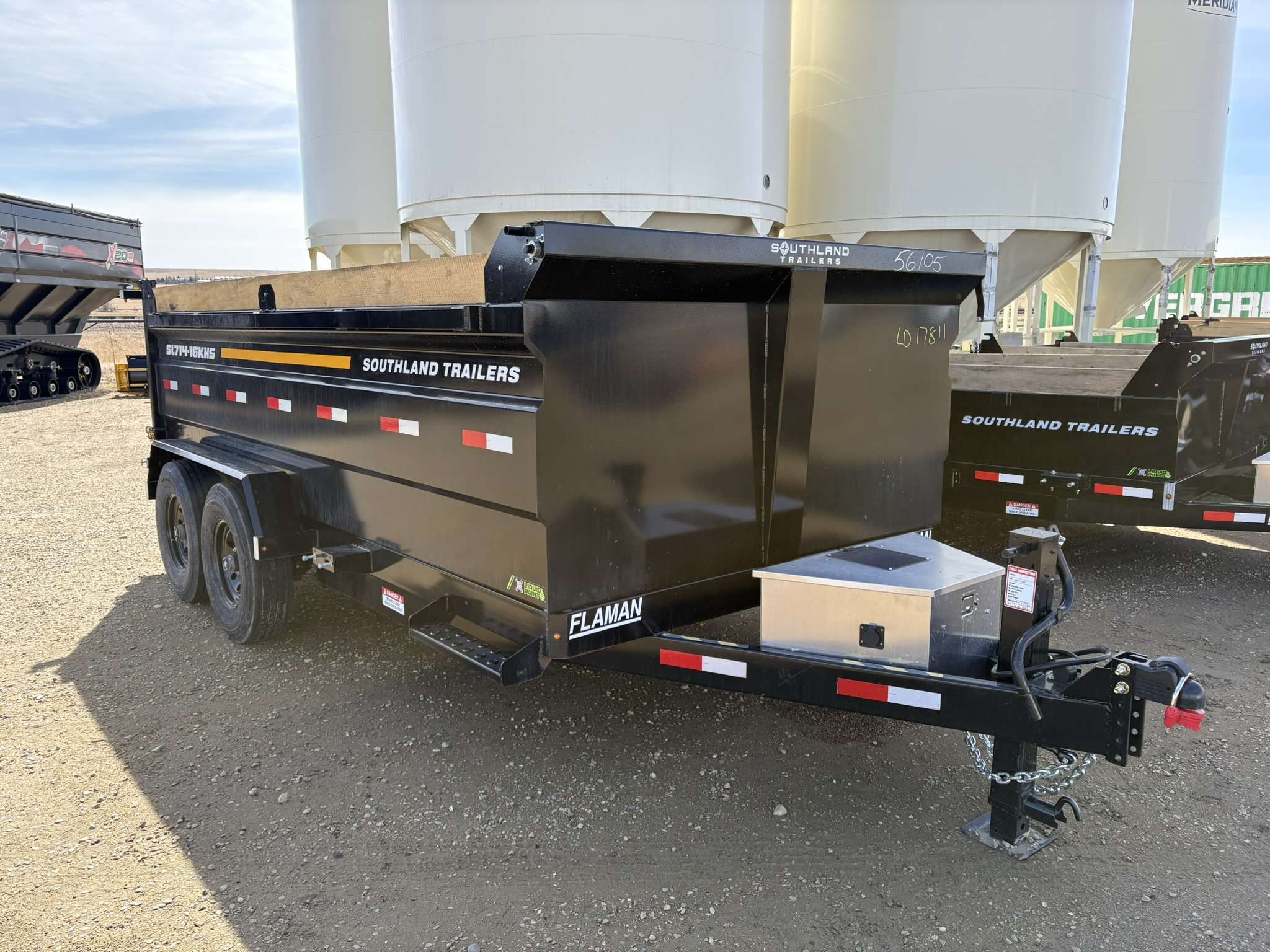 2026 Southland 16K 7' x 14' High Side Dump Trailer