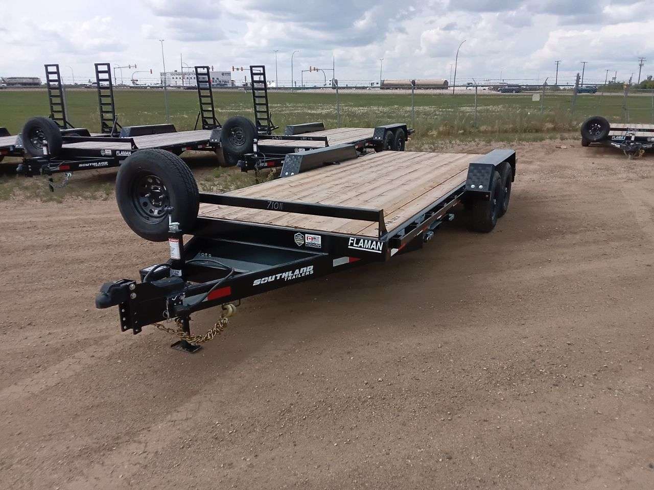 2026 Southland 18' Flat Deck Tandem 5.2K Trailer