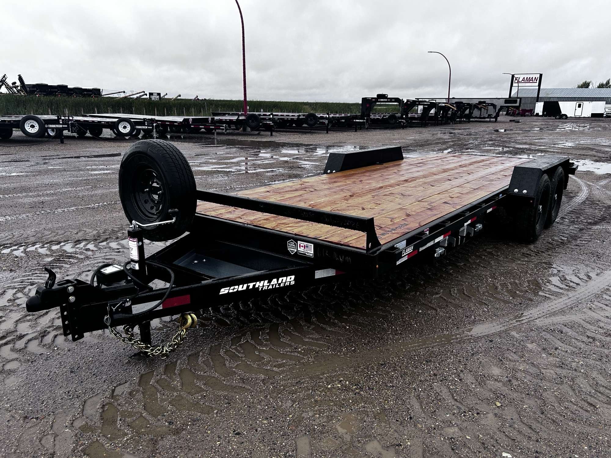 2026 Southland 20' + 2' BT Flat Deck Tandem 7K Trailer