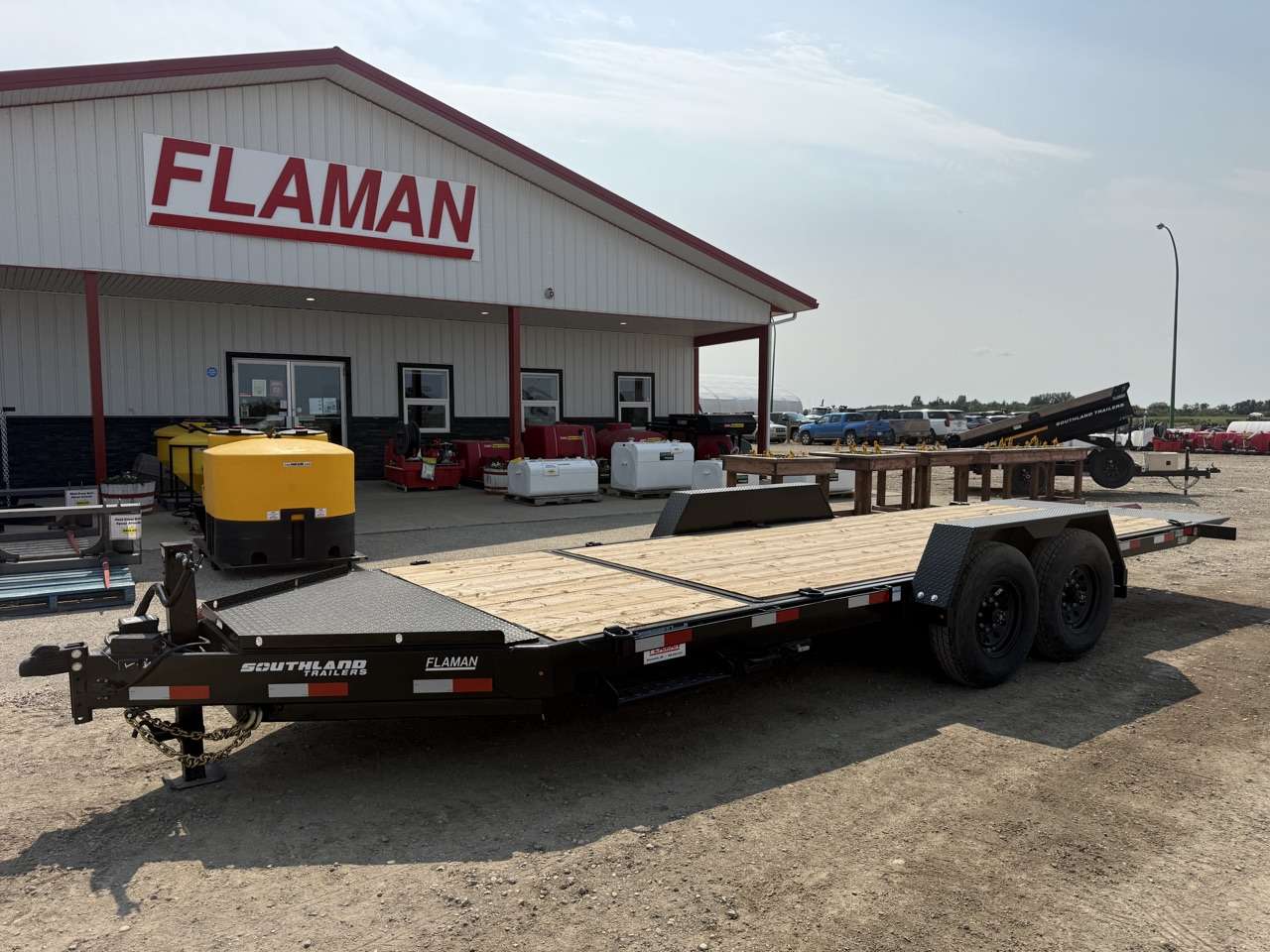 2026 Southland 20' (4' + 16') Partial Tilt Tandem 8K Trailer