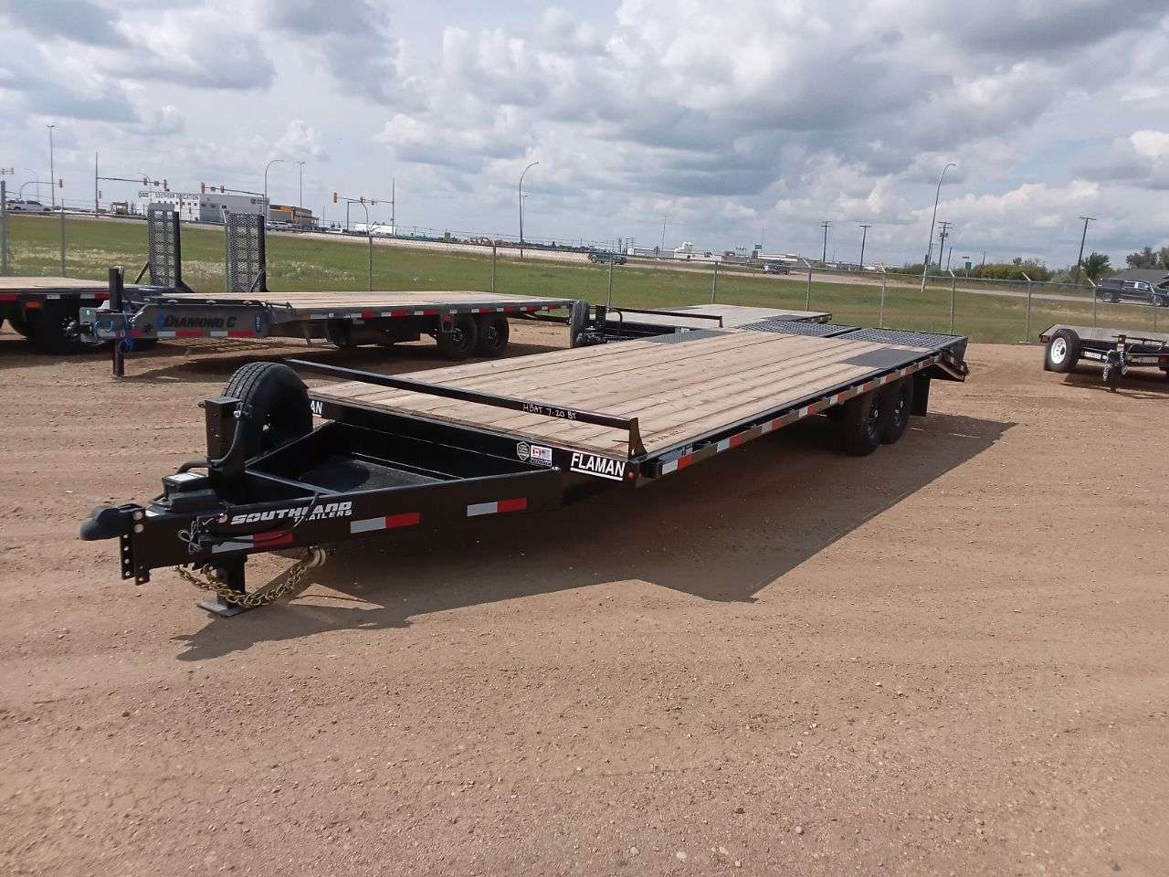 2026 Southland 20' + 5' BT Deckover Tandem 7K Trailer