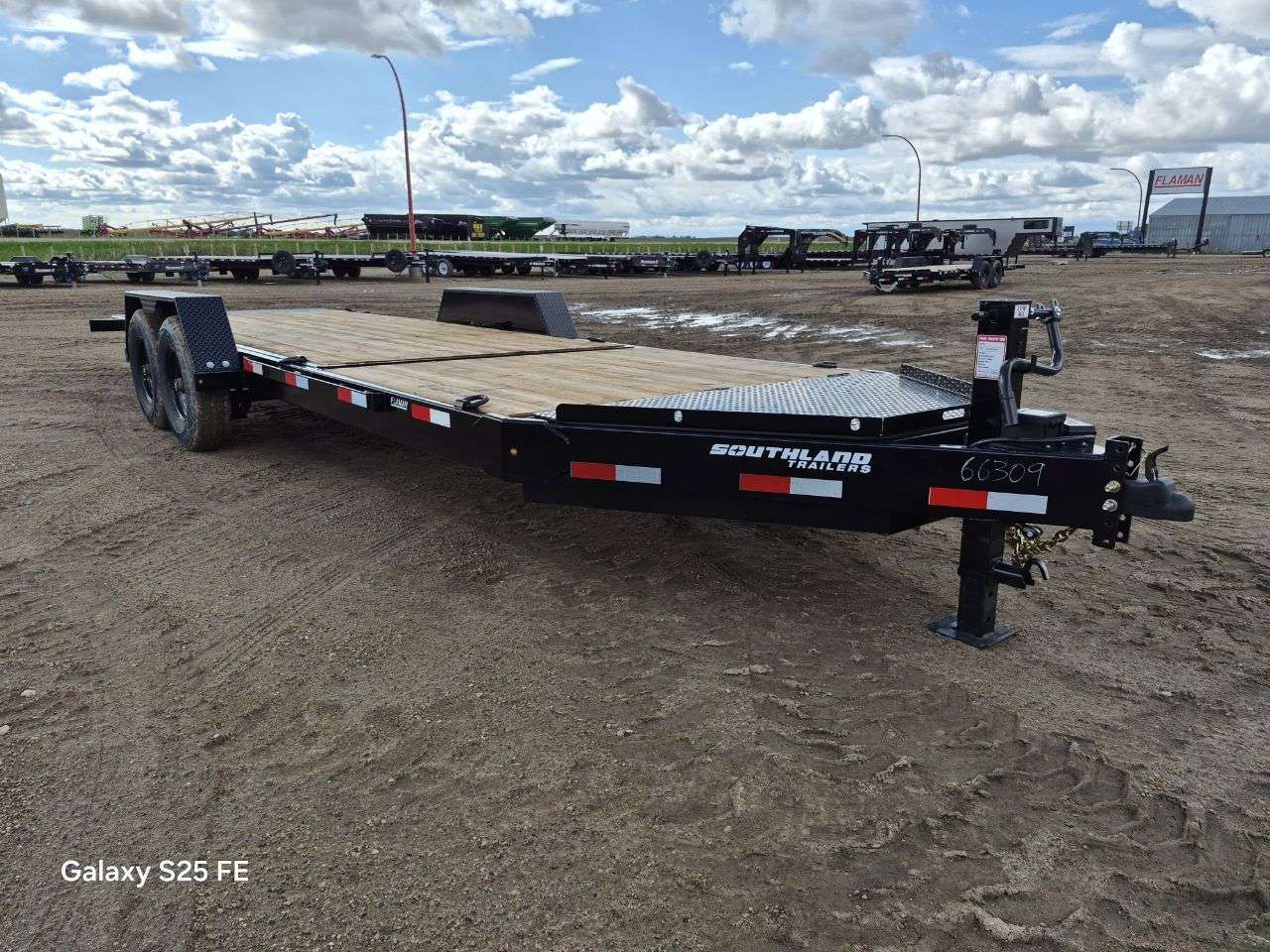 2026 Southland 22' (6' + 16') Partial Tilt Tandem 8K Trailer