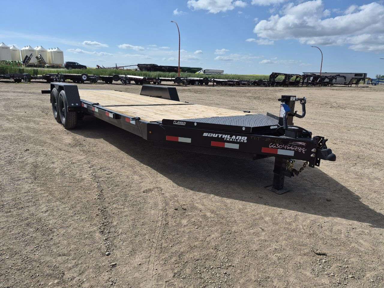 2026 Southland 22' (6' + 16') Partial Tilt Tandem 8K Trailer