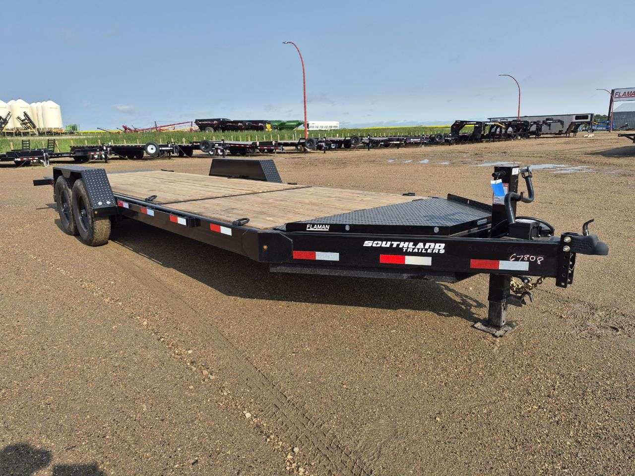 2026 Southland 22' (6' + 16') Partial Tilt Tandem 8K Trailer
