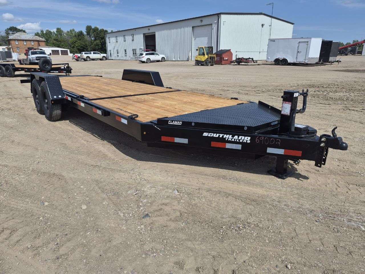 2026 Southland 22' (6' + 16') Partial Tilt Tandem 8K Trailer