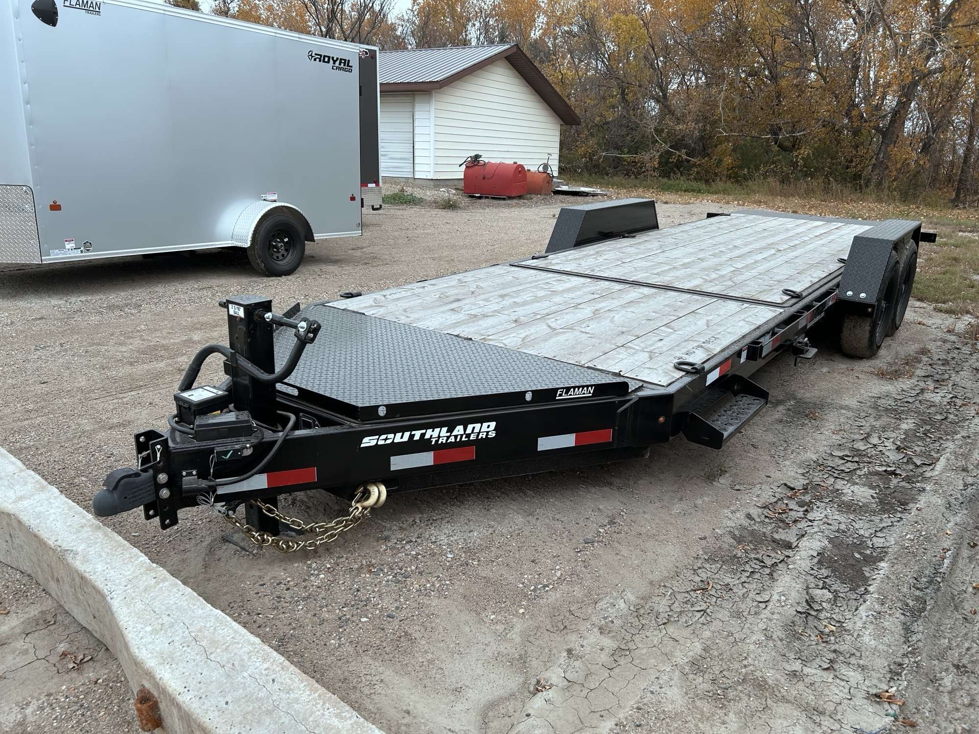 2026 Southland 22' (6' + 16') Partial Tilt Tandem 8K Trailer