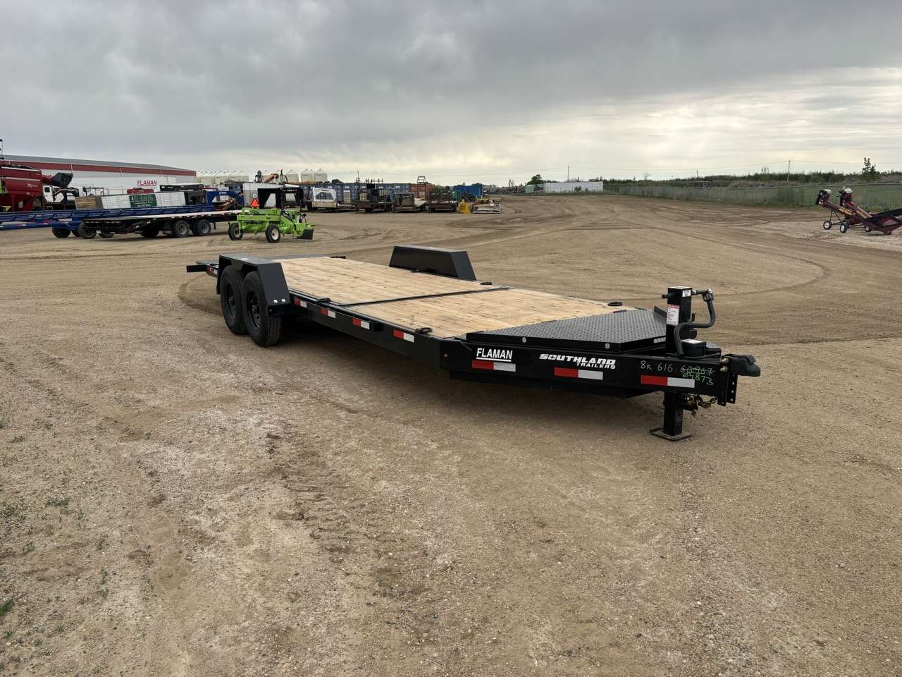 2026 Southland 22' (6'S +6'T) Partial Tilt Tandem 8K Trailer