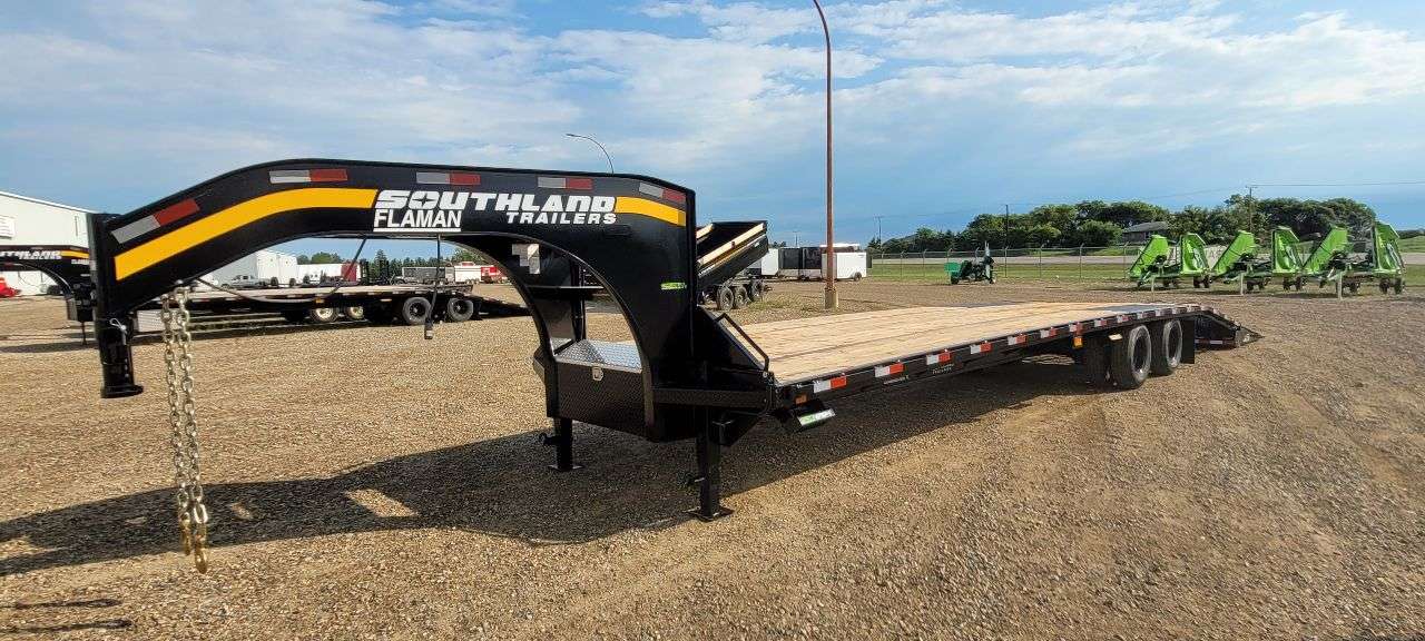 2026 Southland 28' + 6' BT GN Flat Deck Tandem 10K Trailer