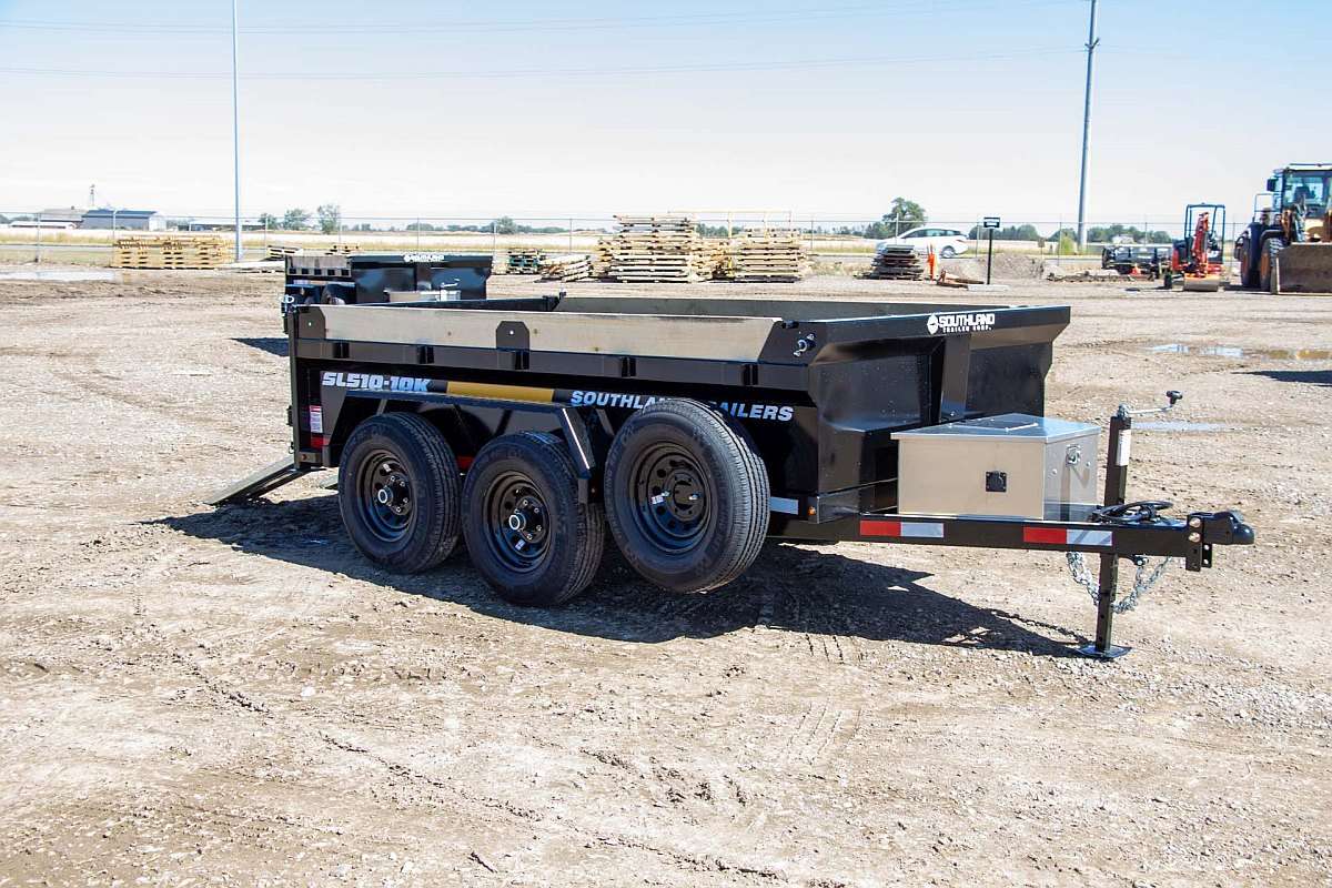 2026 Southland 5'x10'- 10K Dump Trailer