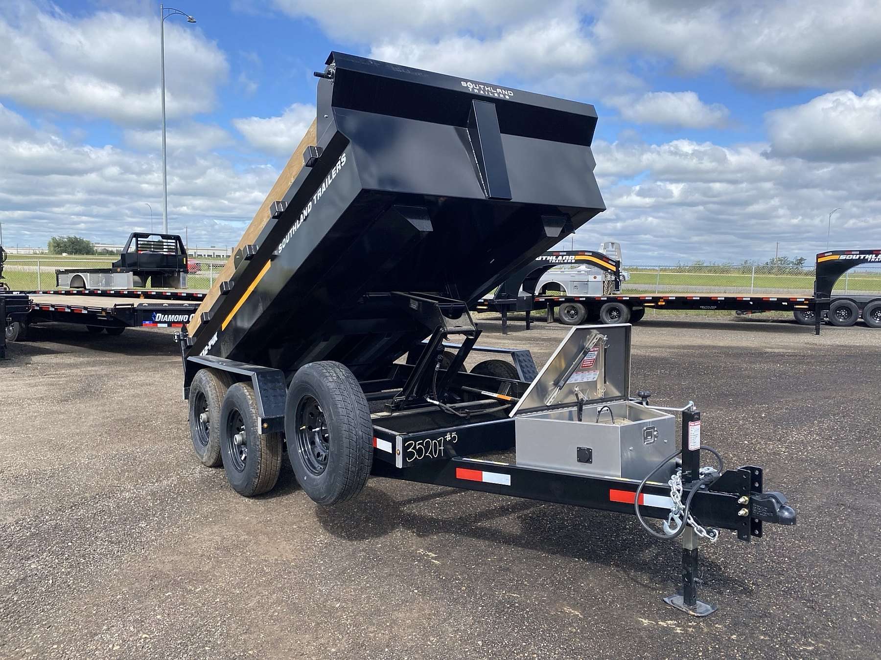 2026 Southland 6'x12' -14K Dump Trailer
