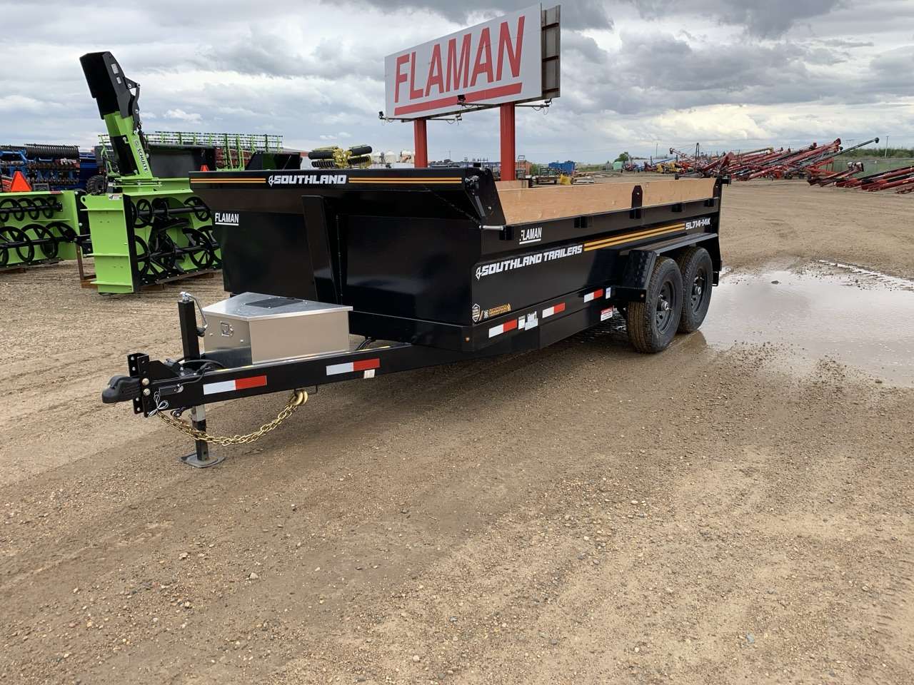 2026 Southland 7' x 14' Dump Tandem 7K Trailer