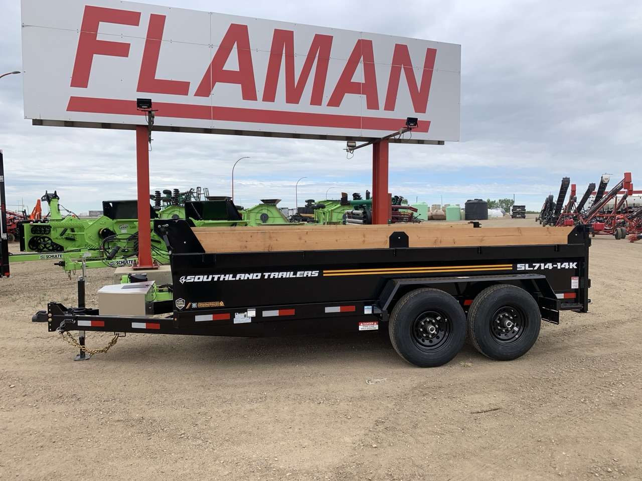 2026 Southland 7' x 14' Dump Tandem 7K Trailer