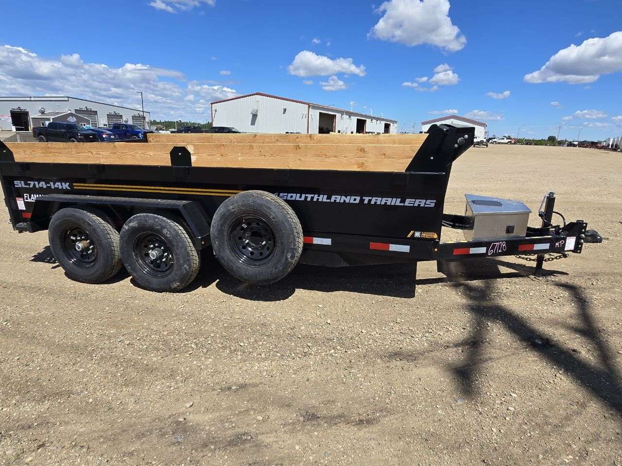 2026 Southland 7' x 14' Dump Tandem 7K Trailer