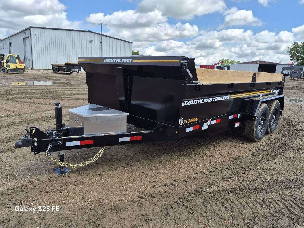 2026 Southland 7' x 14' Dump Tandem 7K Trailer