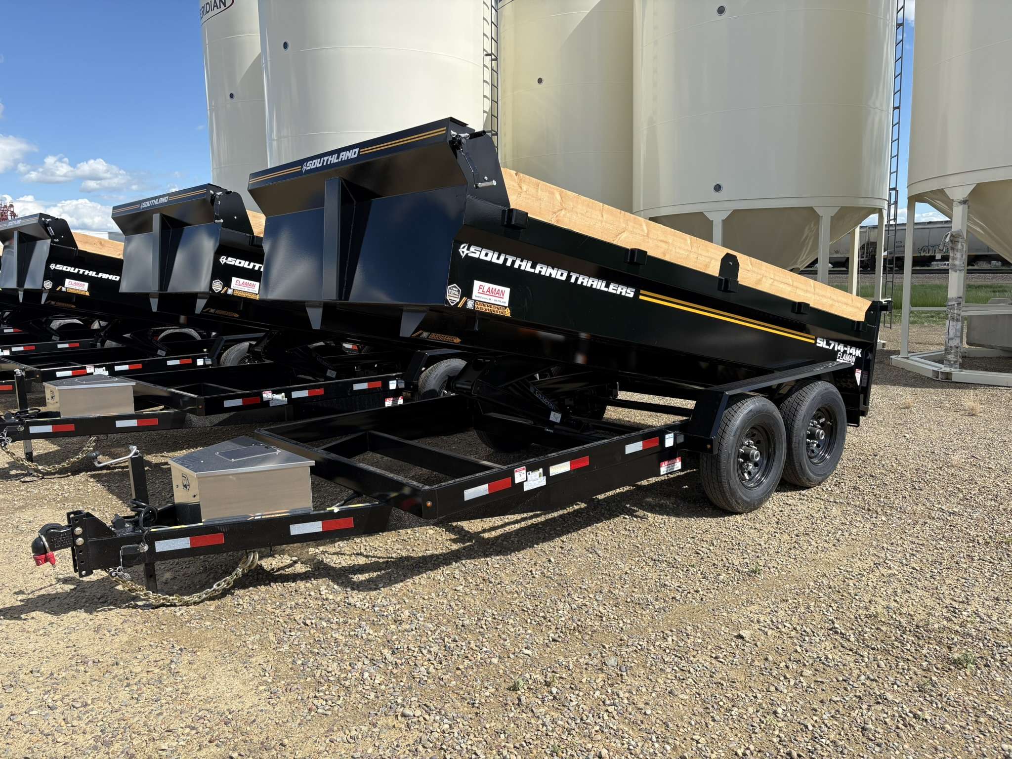 2026 Southland 7' x 14' Dump Tandem 7K Trailer