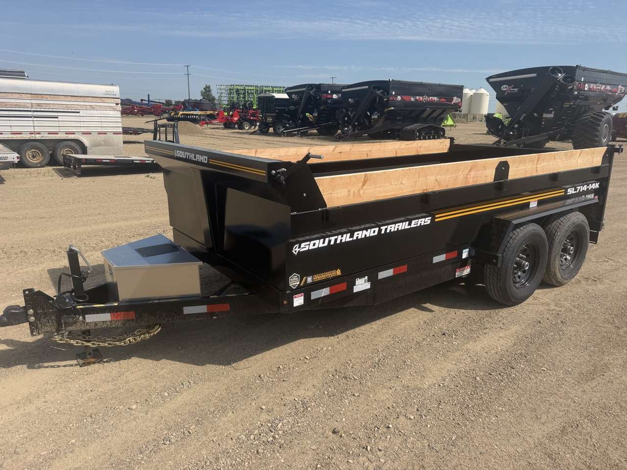 2026 Southland 7' x 14' Dump Tandem 7K Trailer