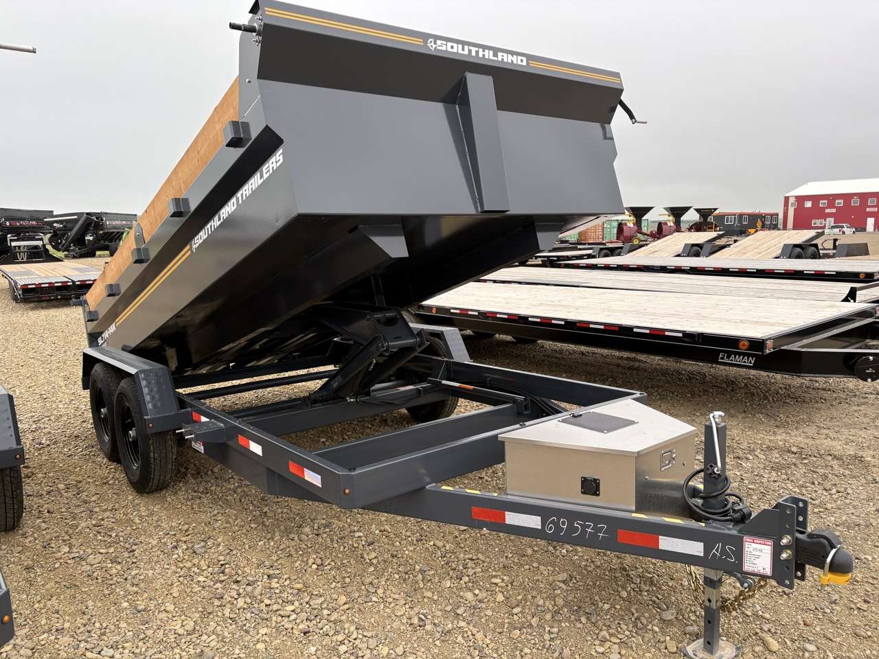 2026 Southland 7' x 14' Dump Tandem 7K Trailer