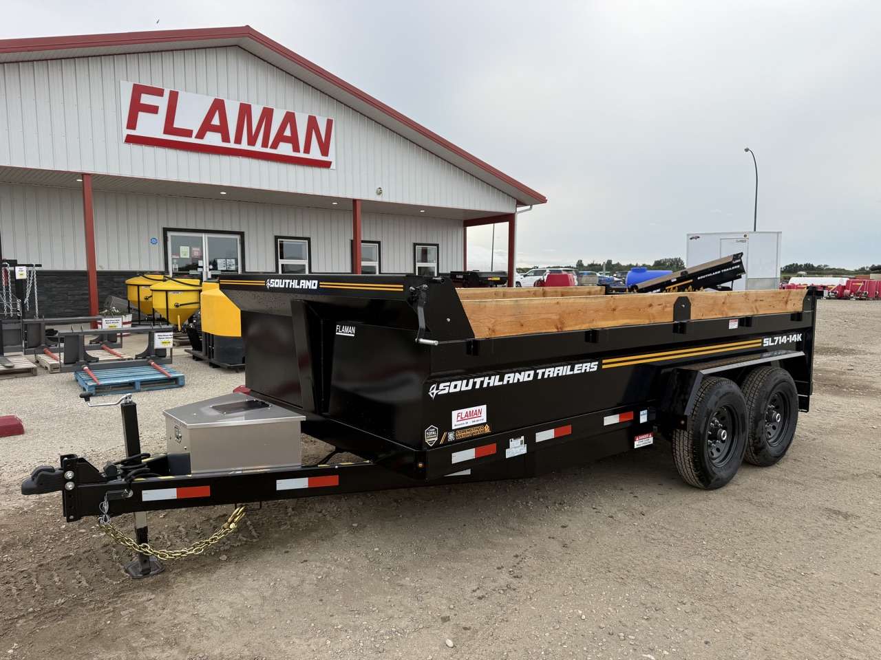 2026 Southland 7' x 14' Dump Tandem 7K Trailer