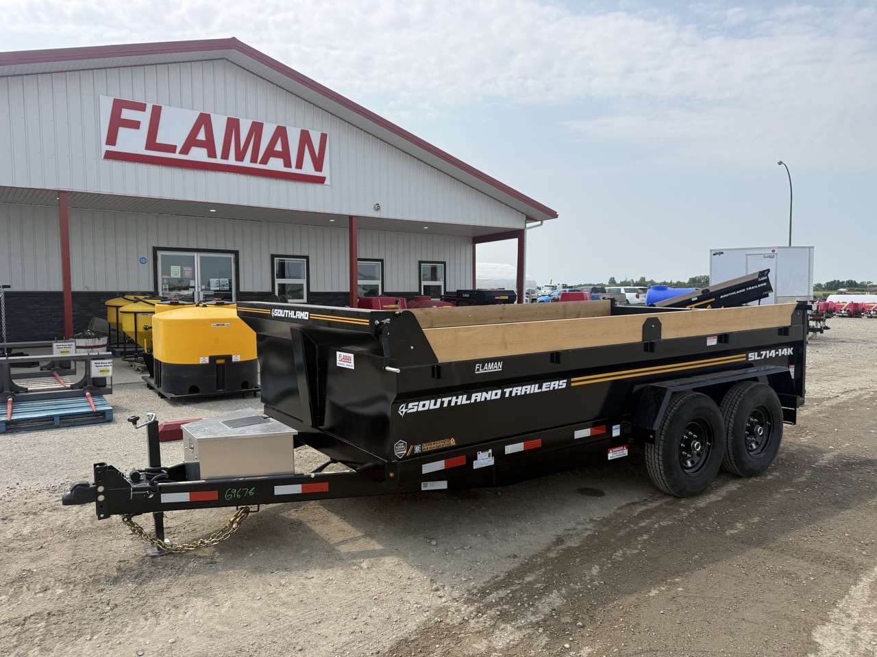 2026 Southland 7' x 14' Dump Tandem 7K Trailer