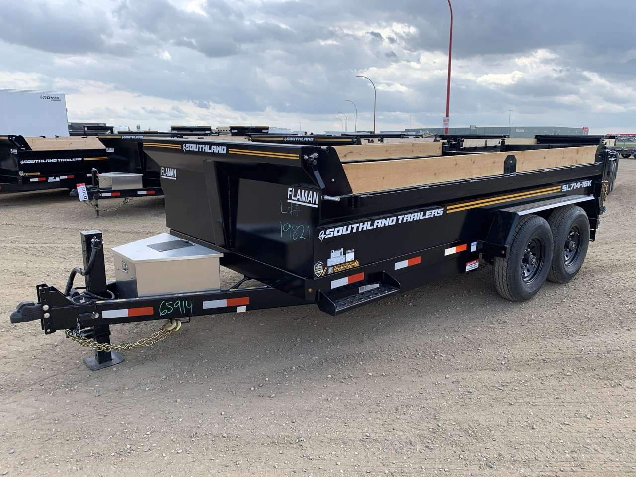 2026 Southland 7' x 14' Dump Tandem 8K Trailer
