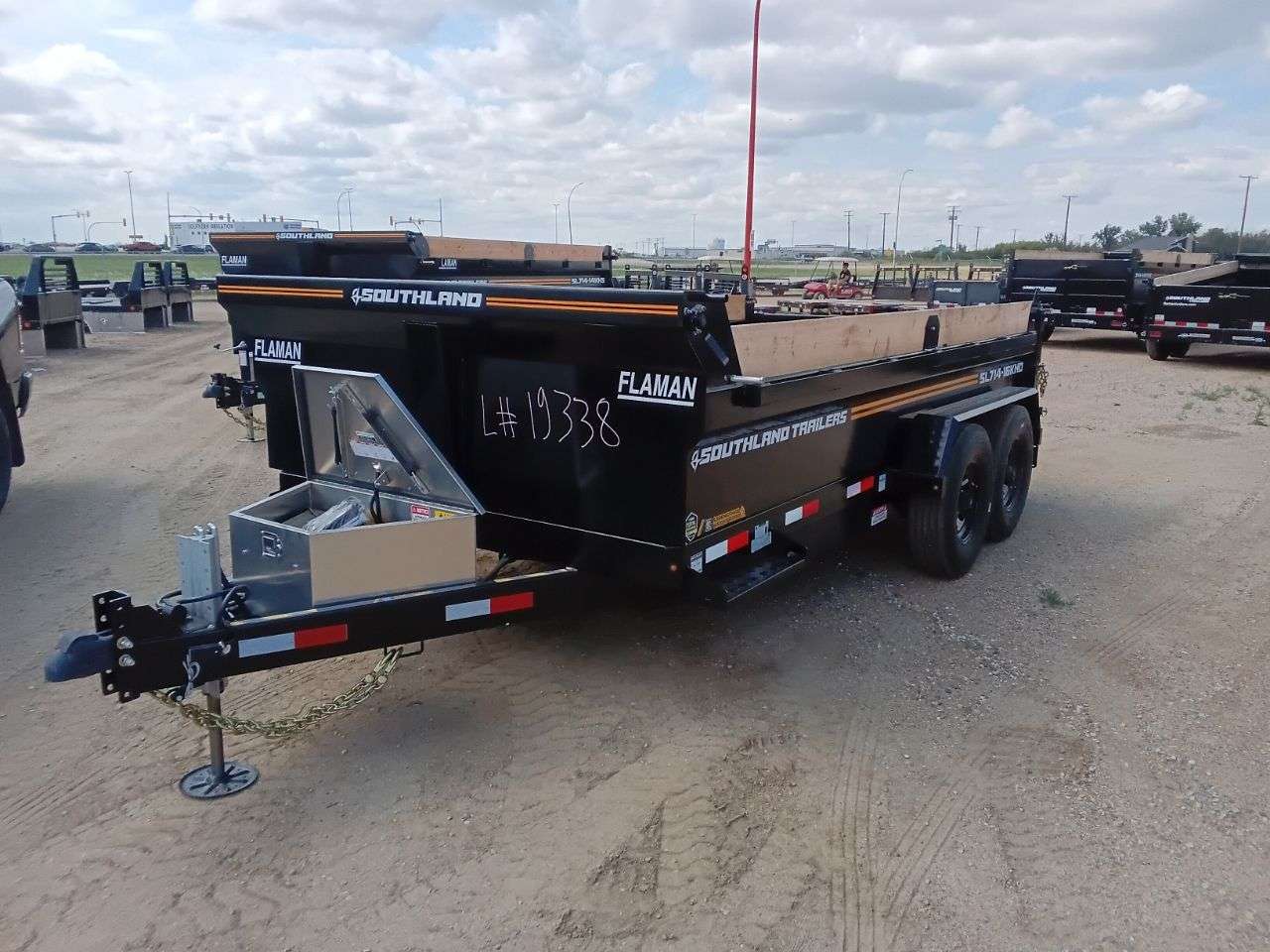 2026 Southland 7' x 14' Heavy Duty Dump Tandem 8K Trailer