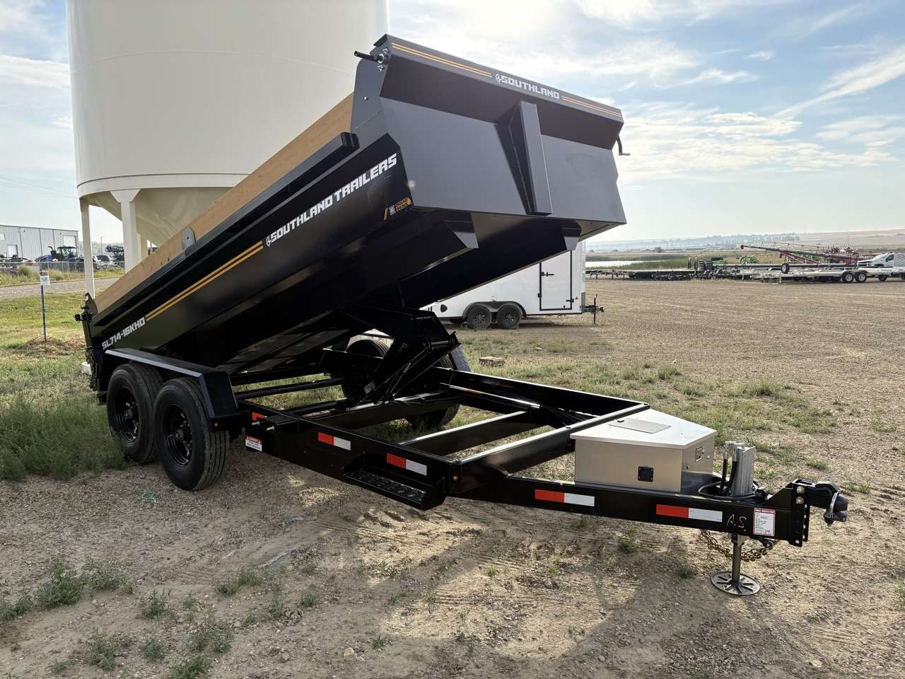 2026 Southland 7' x 14' Heavy Duty Dump Tandem 8K Trailer