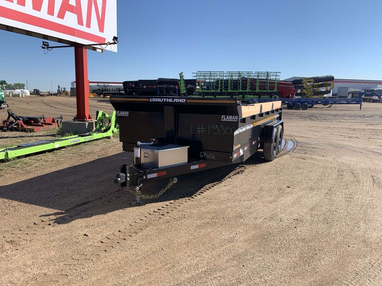 2026 Southland 7' x 16' Dump Tandem 7K Trailer