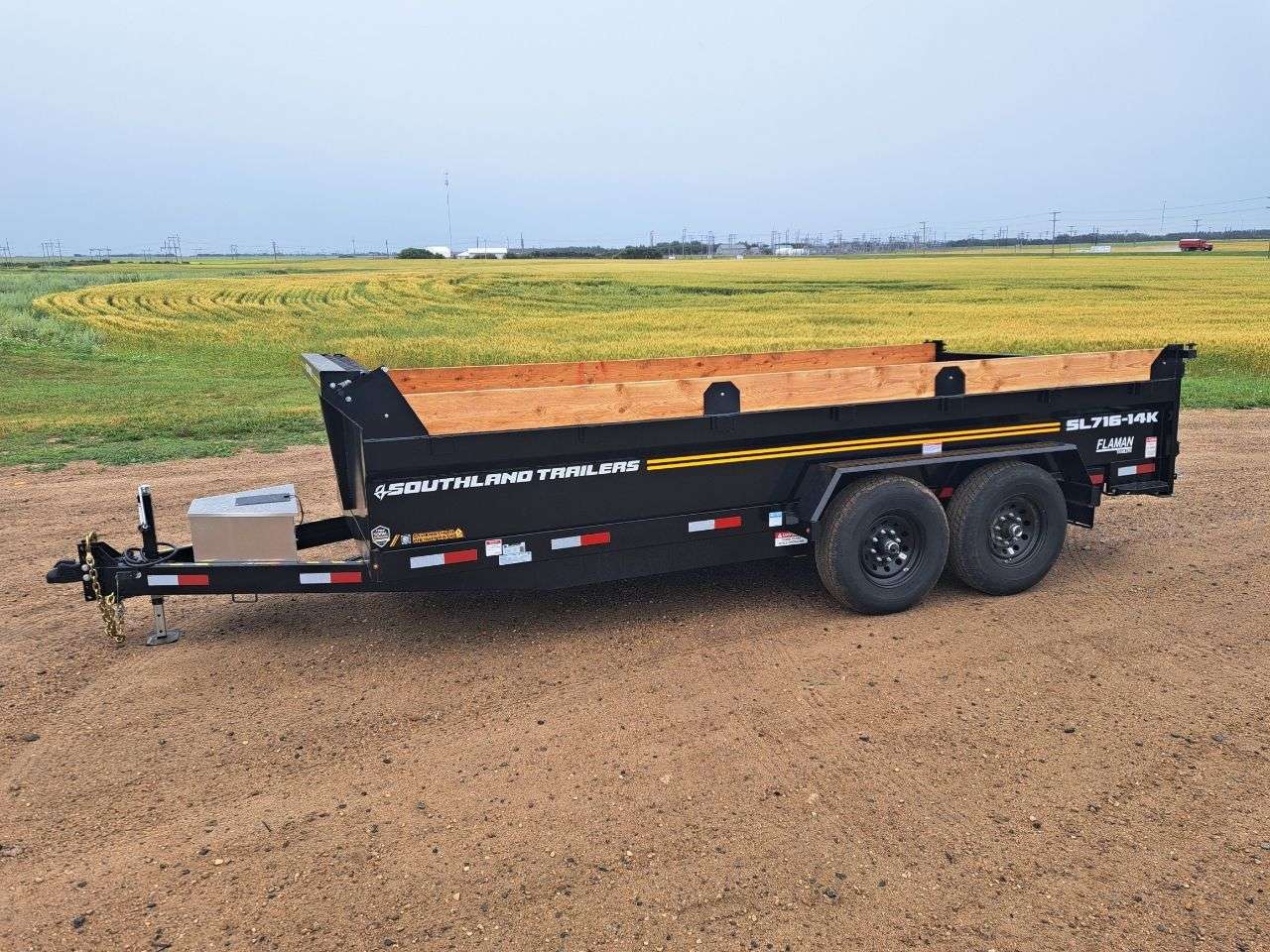 2026 Southland 7' x 16' Dump Tandem 7K Trailer