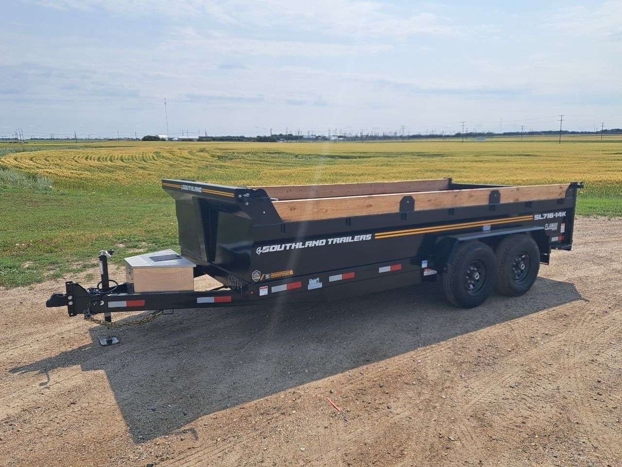 2026 Southland 7' x 16' Dump Tandem 7K Trailer