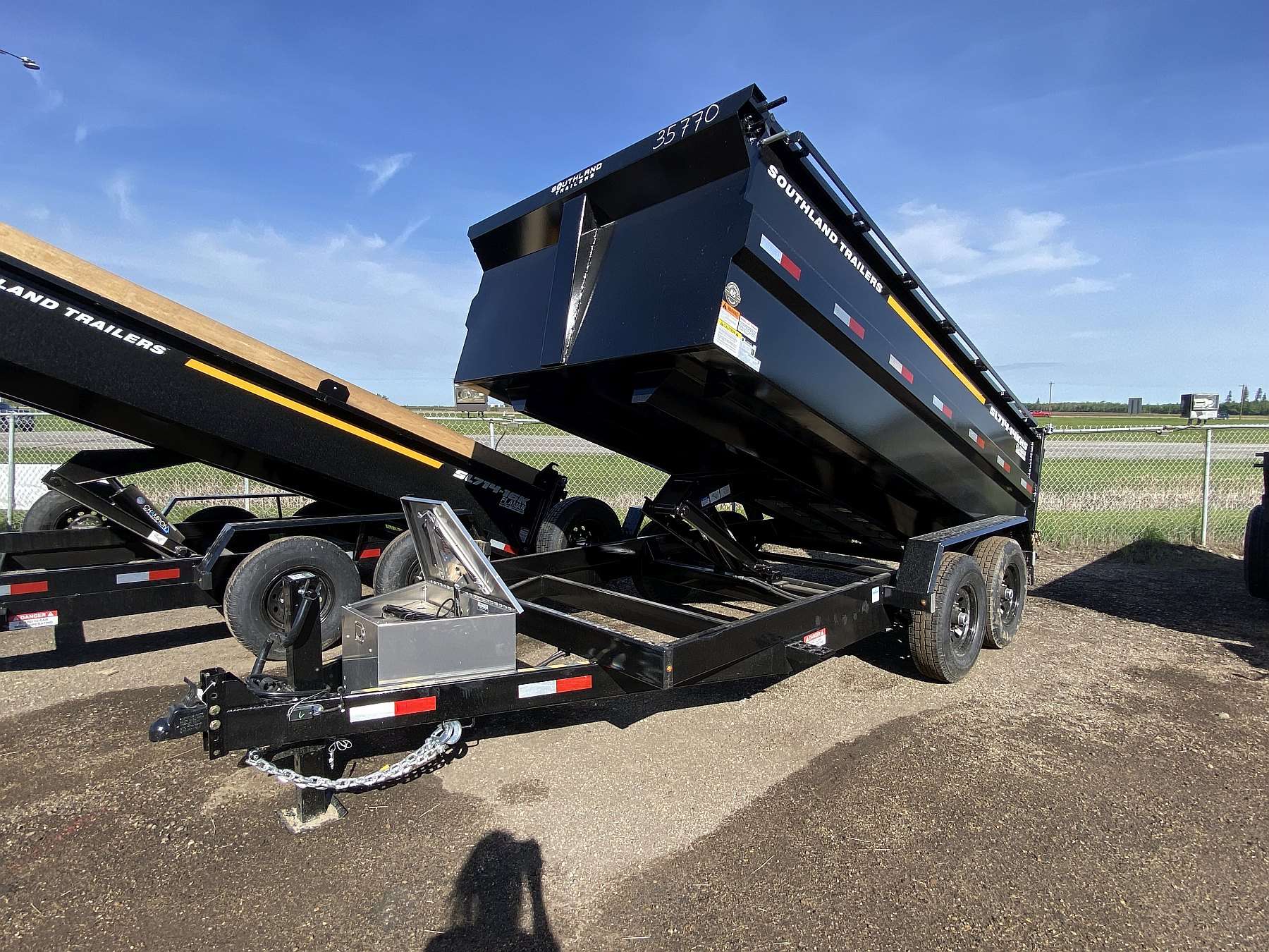 2026 Southland 7'x14'- 14K High Side Dump Trailer
