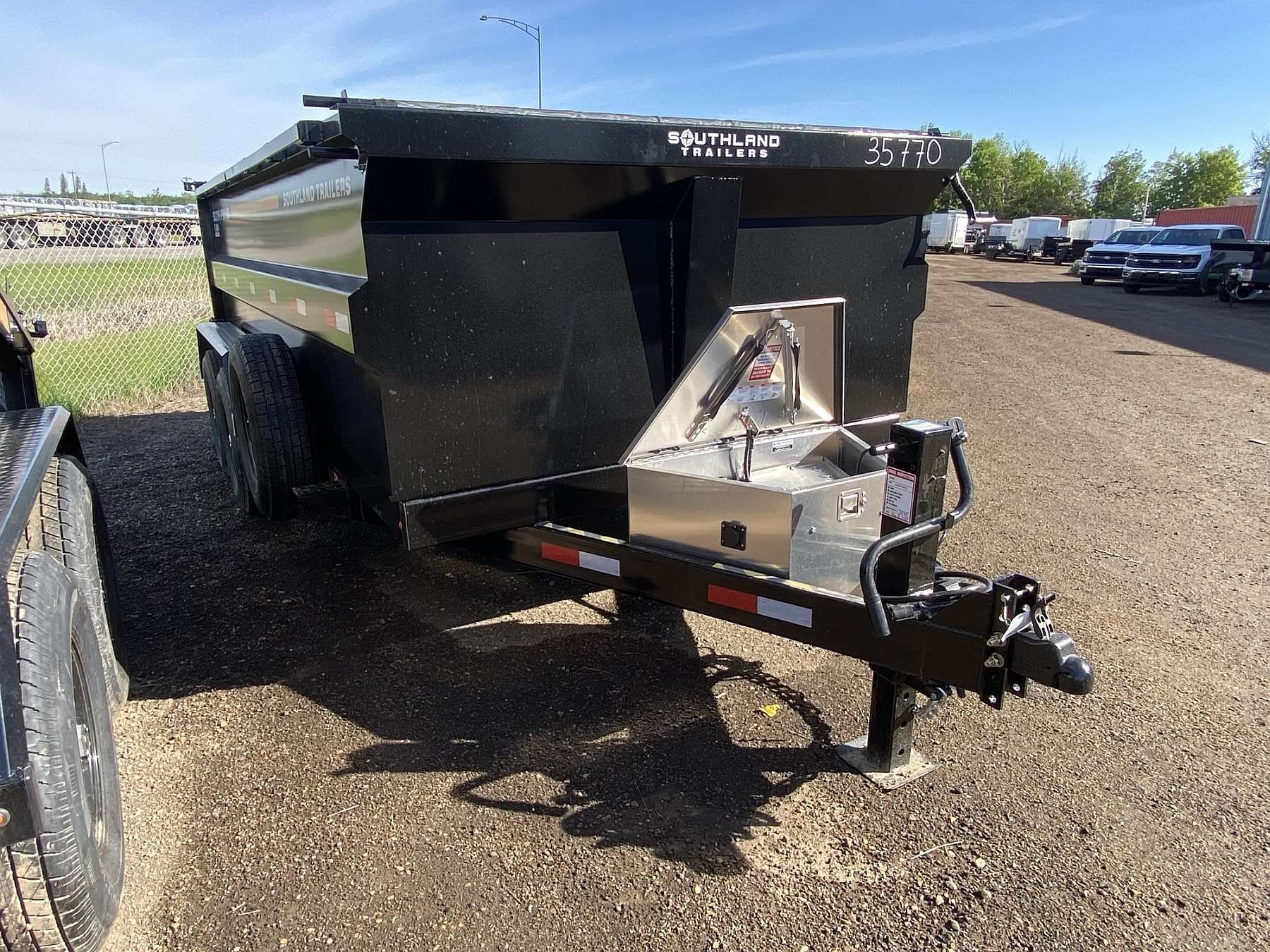 2026 Southland 7'x14'- 14K High Side Dump Trailer