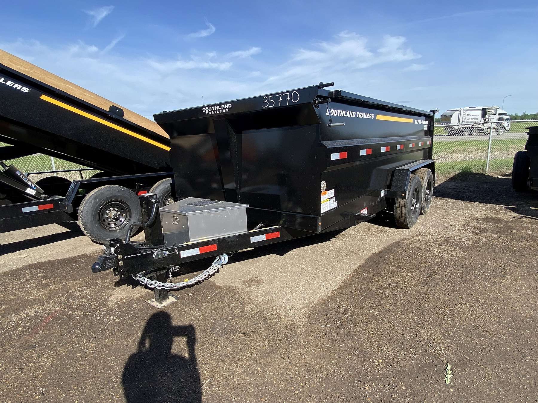 2026 Southland 7'x14'- 14K High Side Dump Trailer
