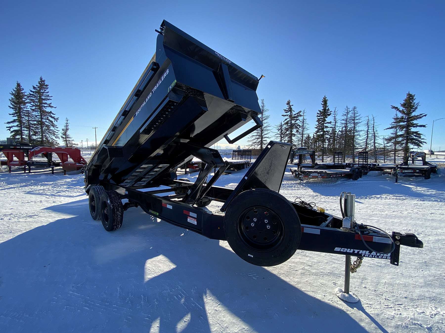 2026 Southland 7'x16'-20KHD Dump Trailer