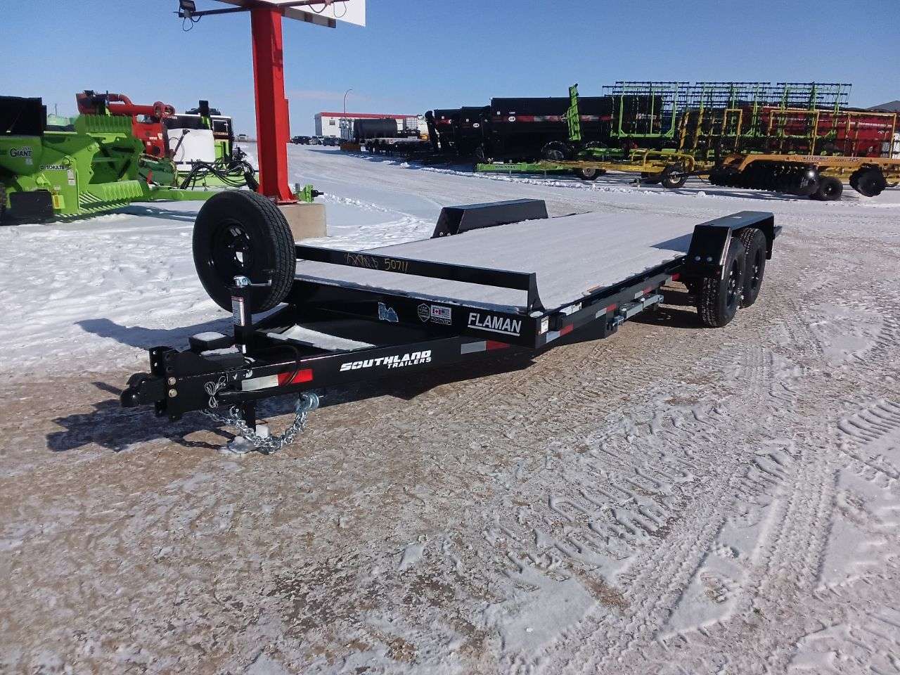 2026 Southland 8'6" x 18' Flat Deck TA 5200 Trailer