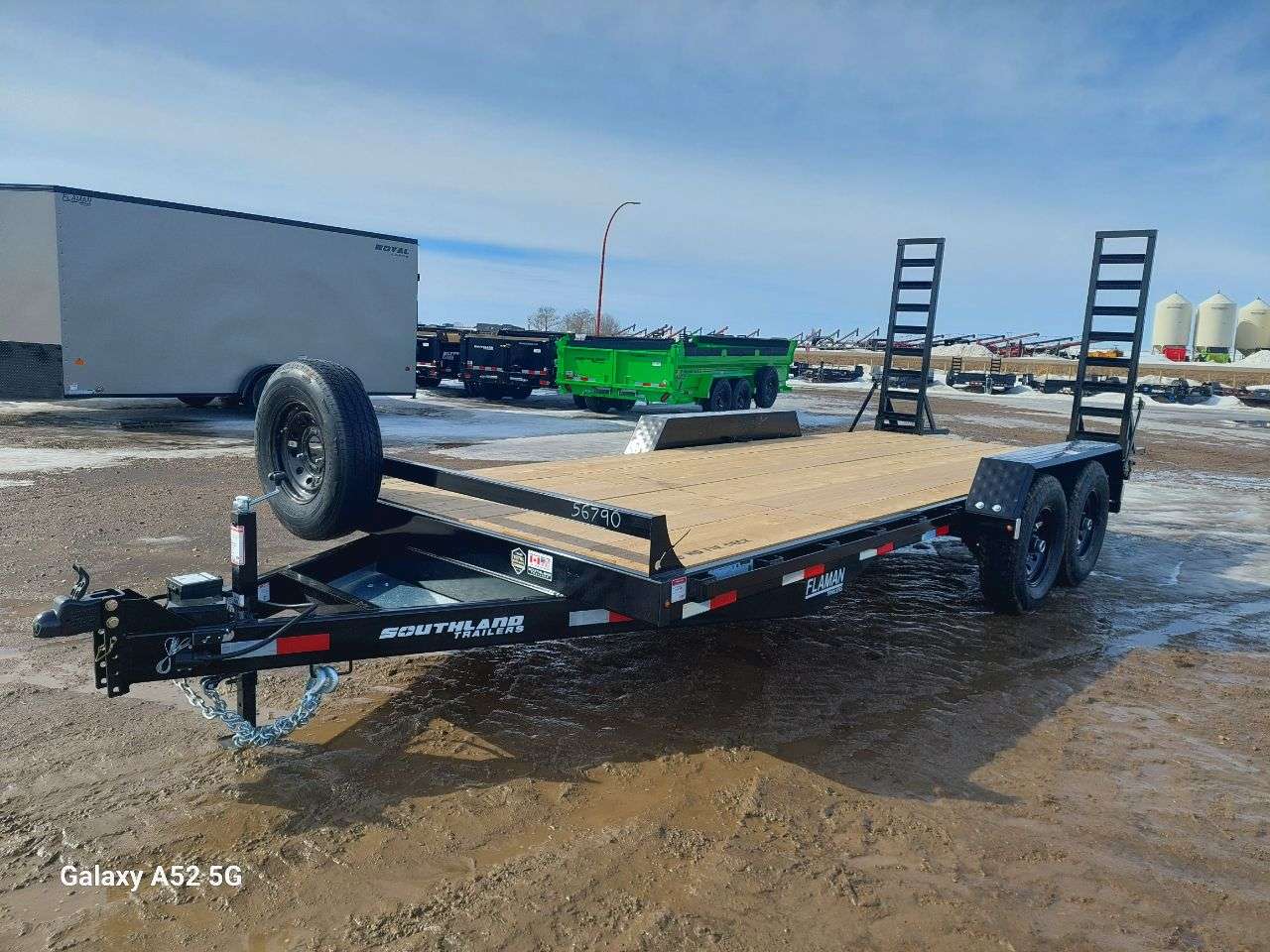 2026 Southland 8'6" x 18' Flat Deck TA 7000 Trailer