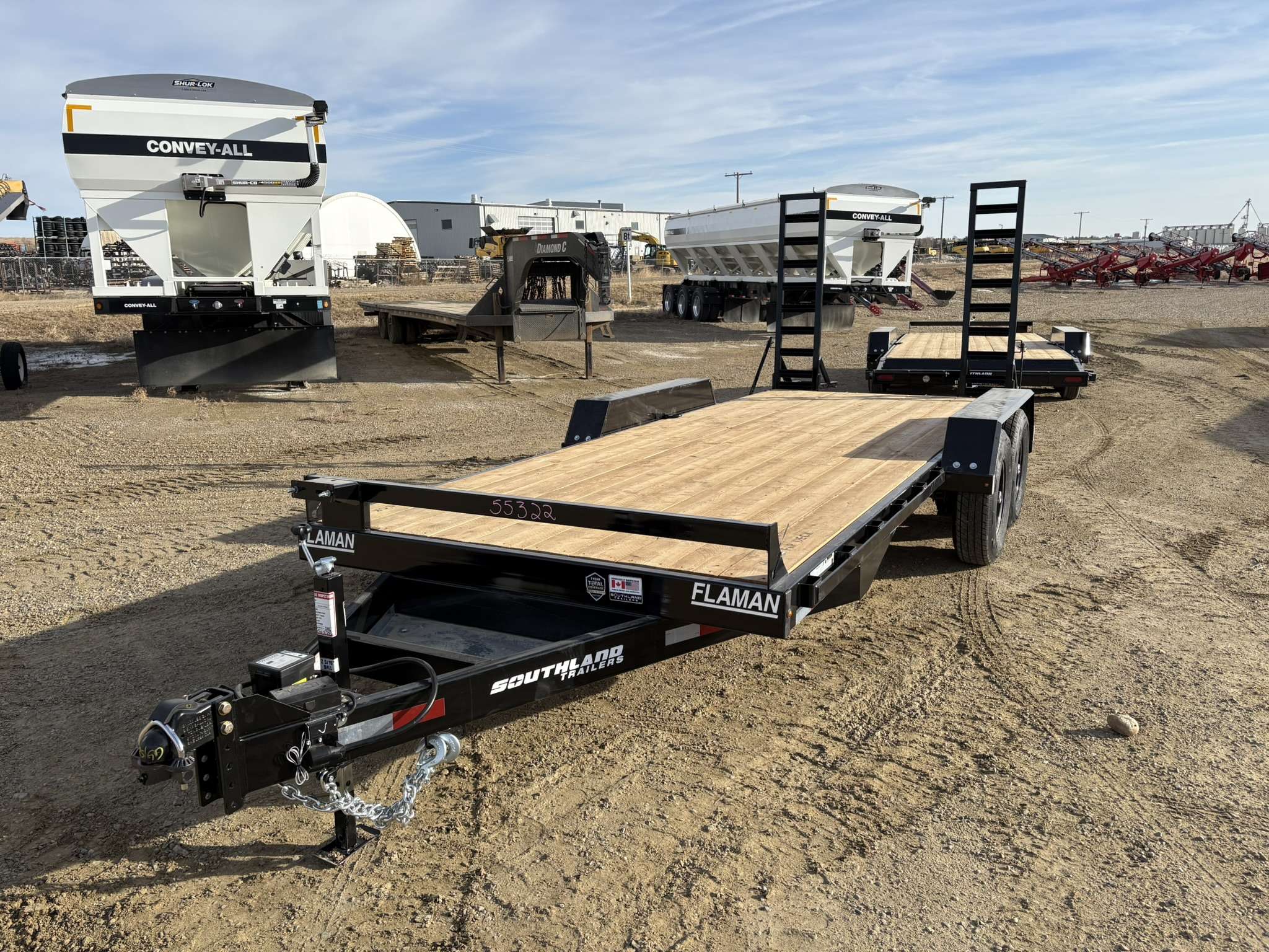 2026 Southland 8'6" x 18' Flat Deck Trailer
