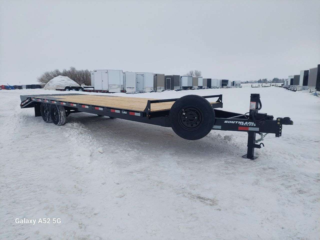 2026 Southland 8'6" x 20' + 5' BT Deckover TA 7000 Trailer