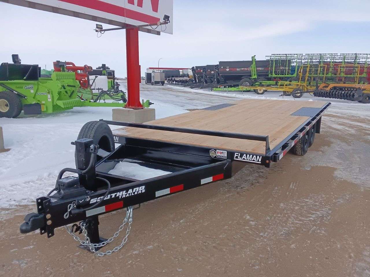 2026 Southland 8'6" x 20' Deckover TA 7000 Trailer