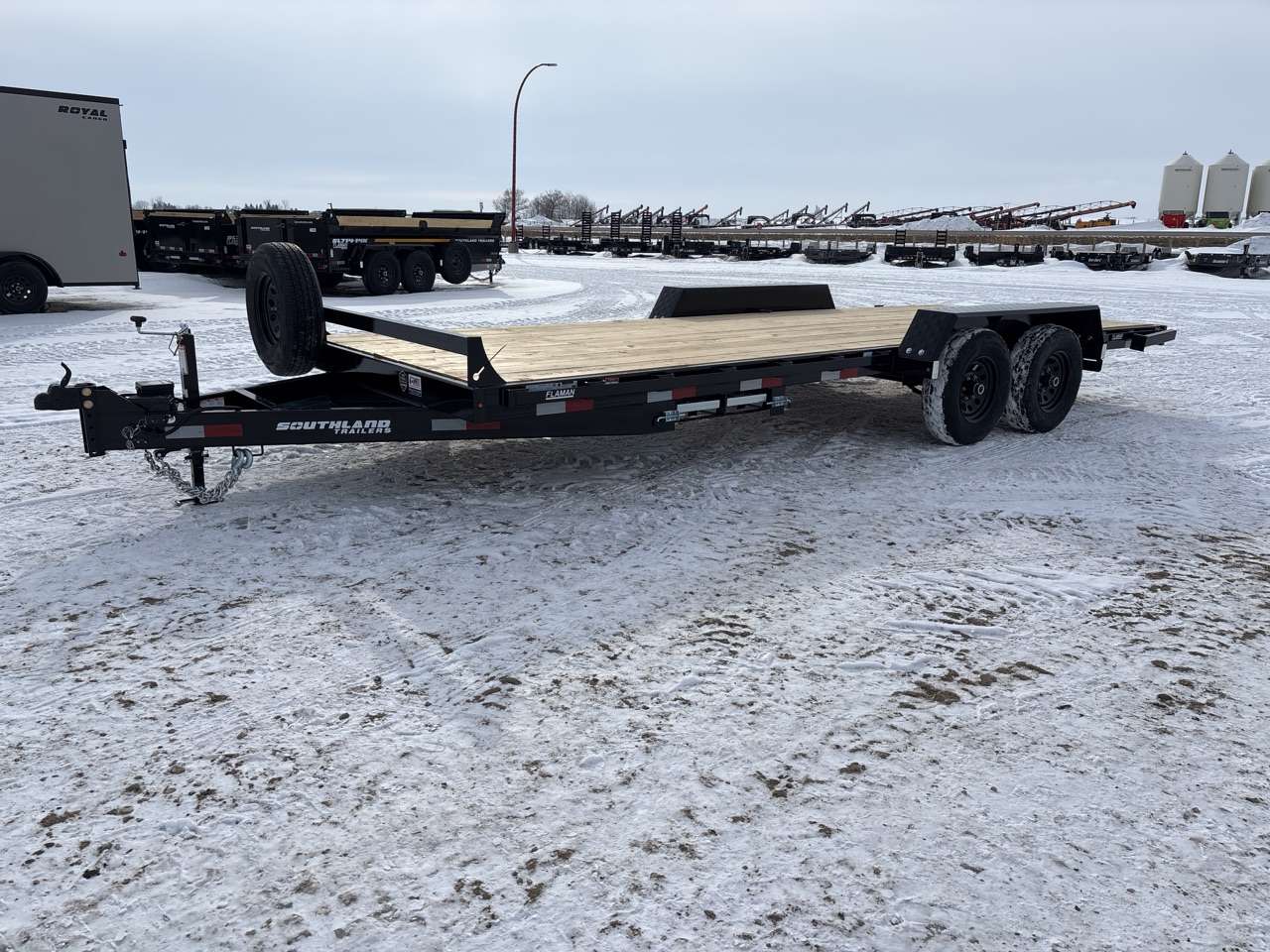 2026 Southland 8'6" x 20' Flat Deck TA 5200 Trailer