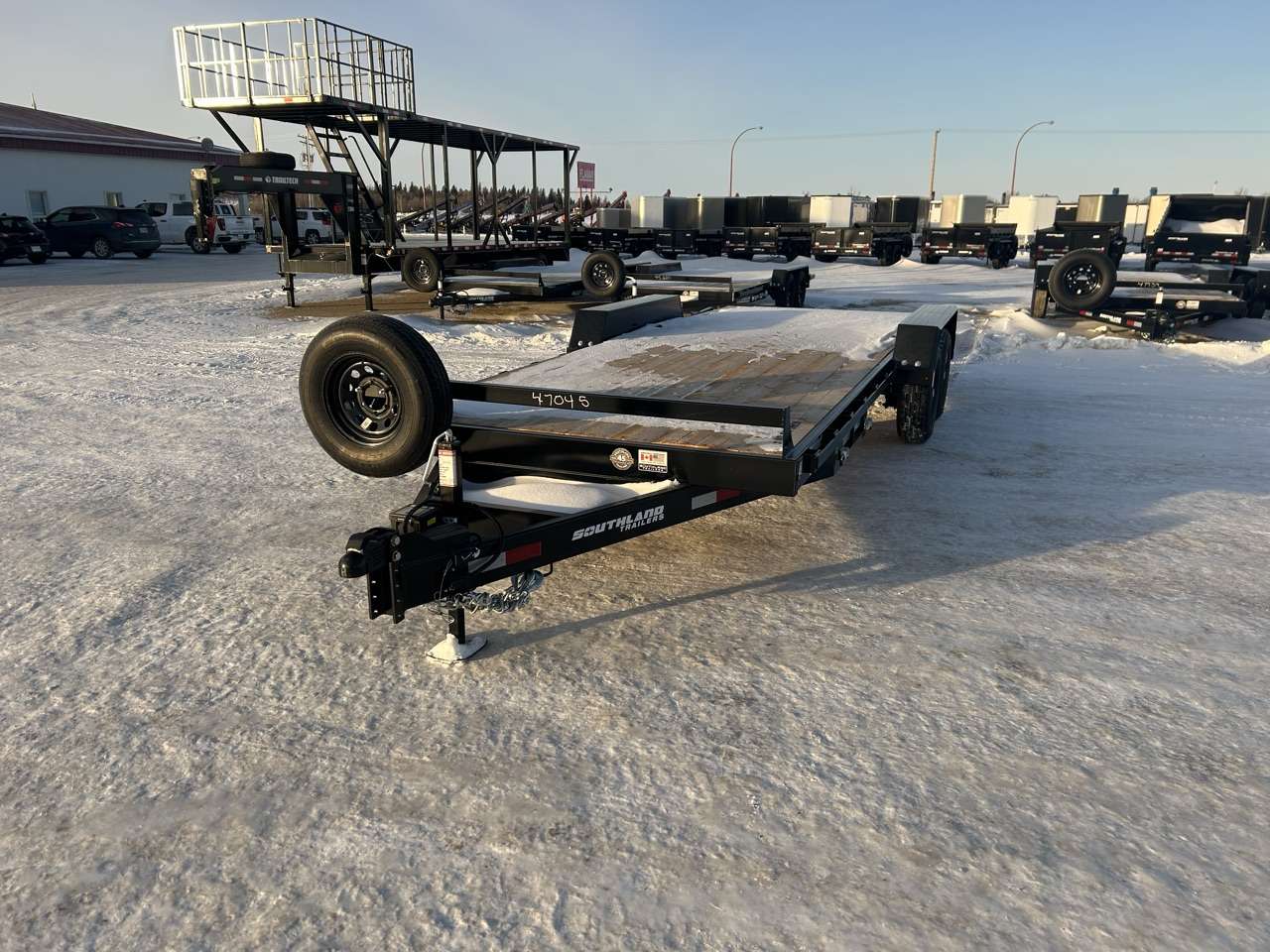 2026 Southland 8'6" x 20' Flat Deck Trailer