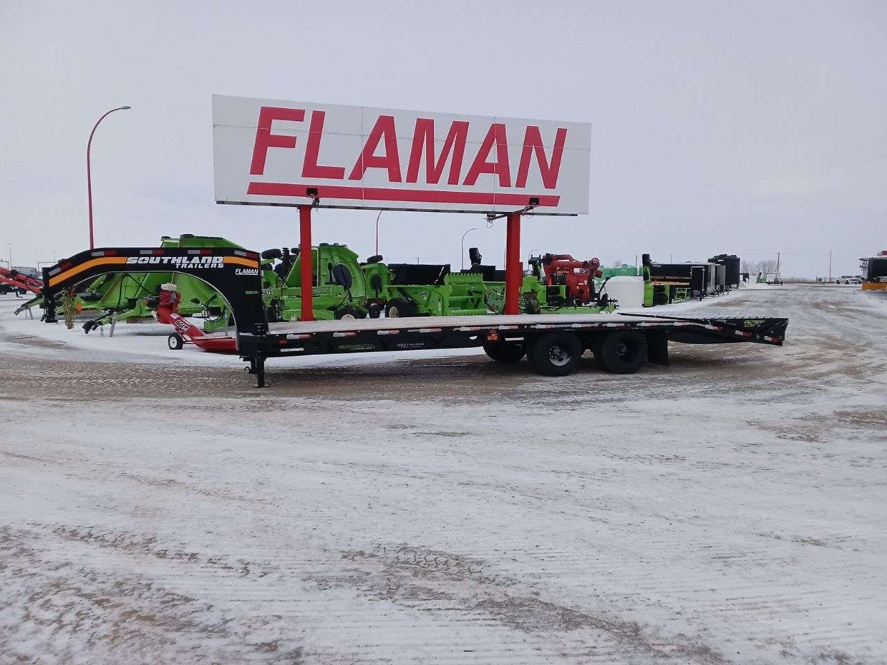 2026 Southland 8'6" x 22' + 6' Beavertail GN Flat Deck TA