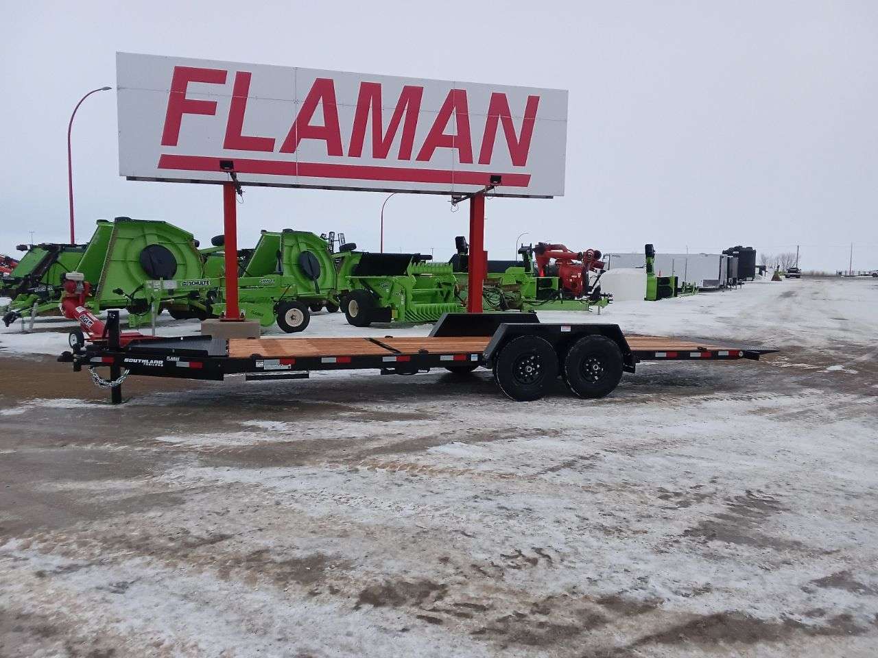 2026 Southland 8'6" x 22' Partial Tilt Trailer