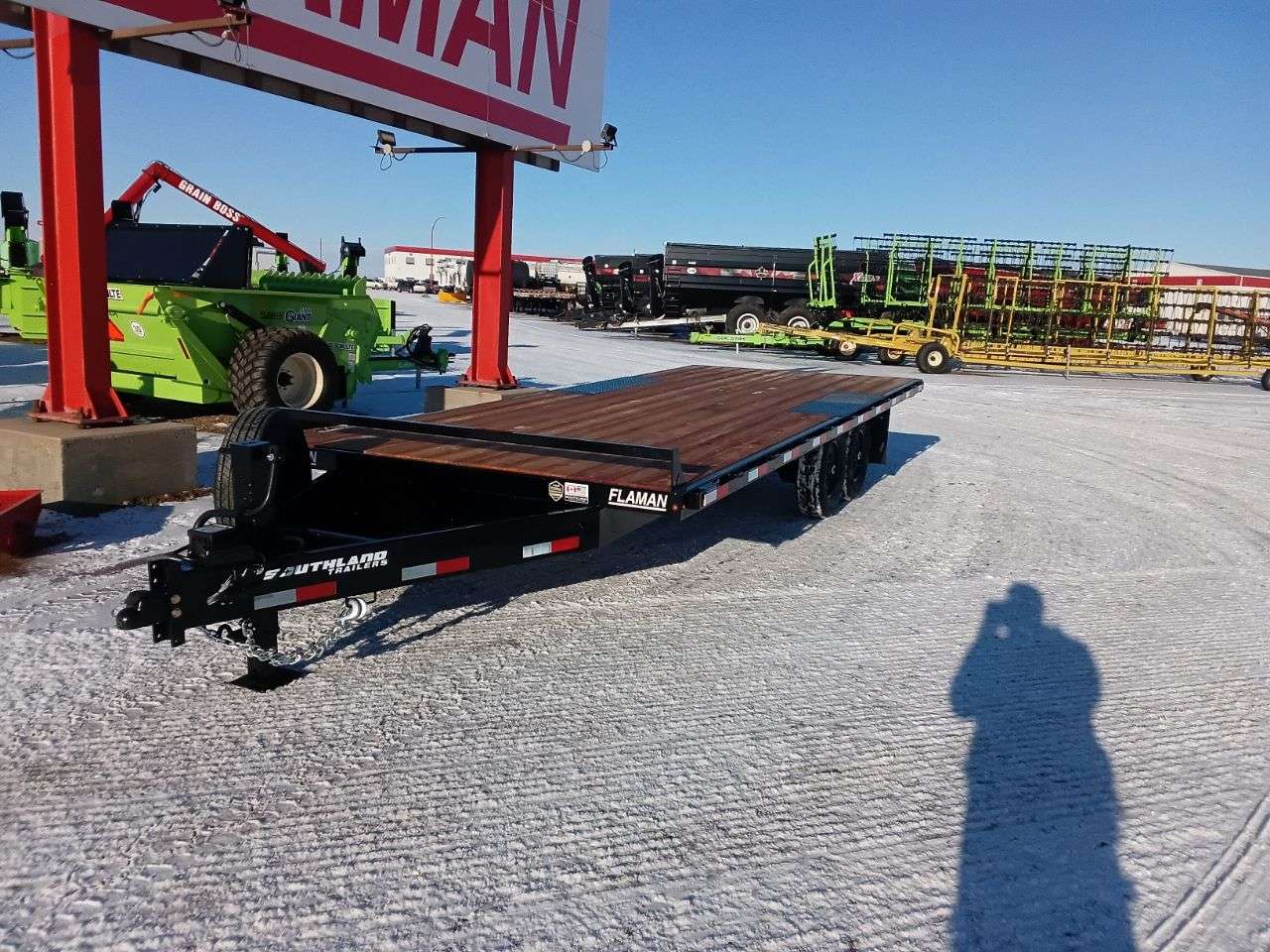 2026 Southland HBA 8'6" x 20' Deckover TA 7000 Trailer