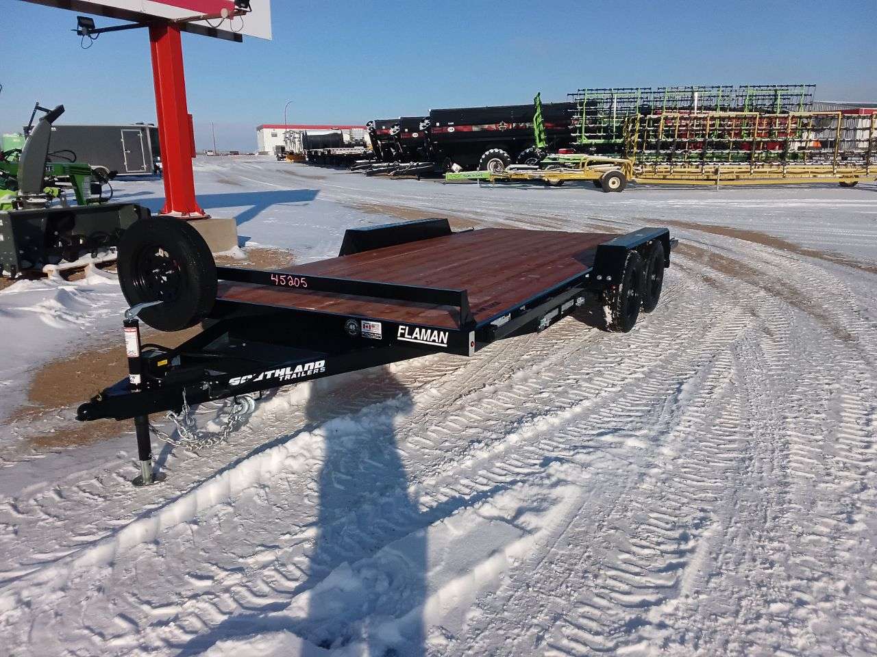 2026 Southland LBA 8'6" x 16' Flat Deck Trailer