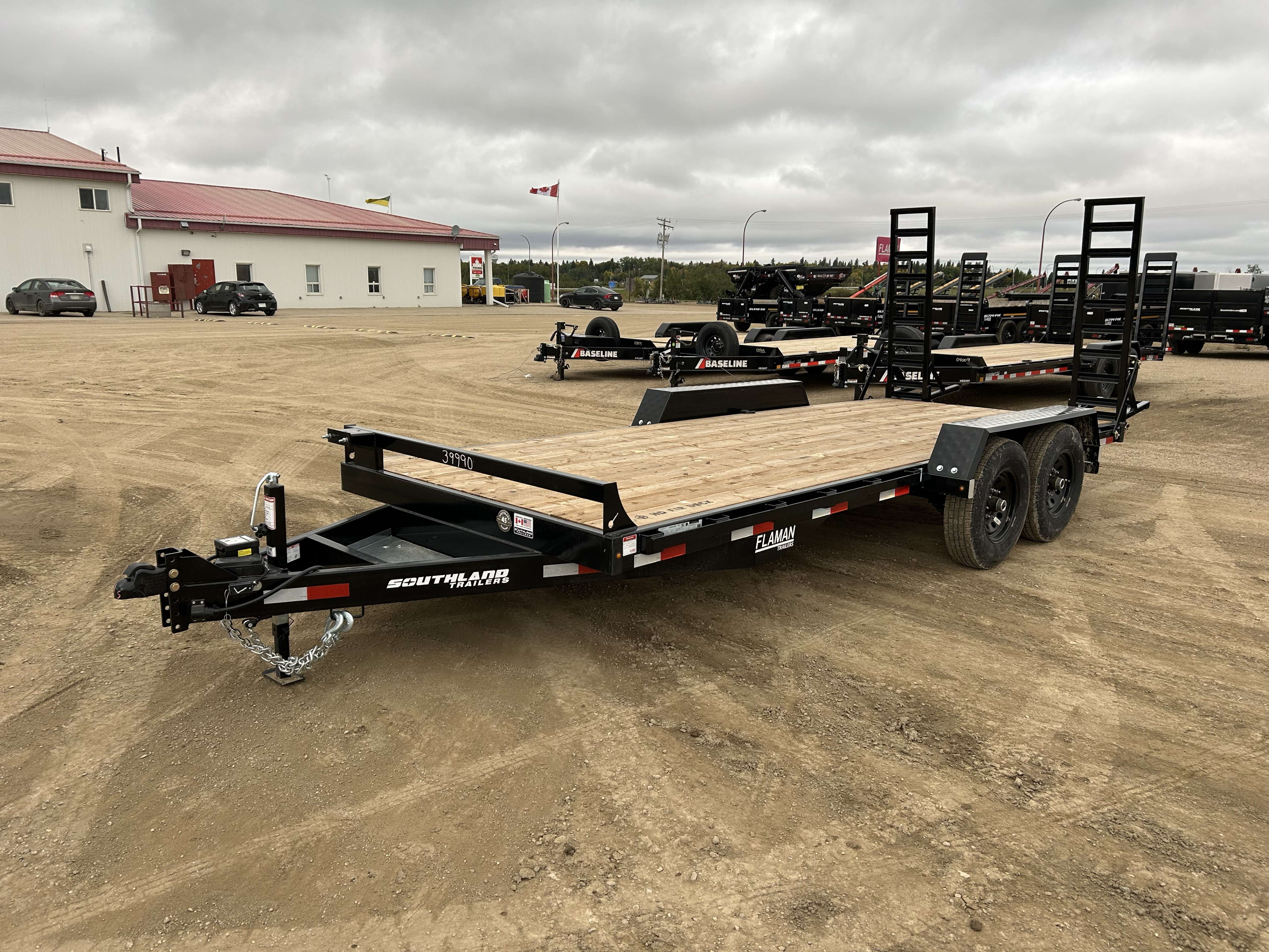 2026 Southland LBA 8'6" x 18' Flat Deck Trailer