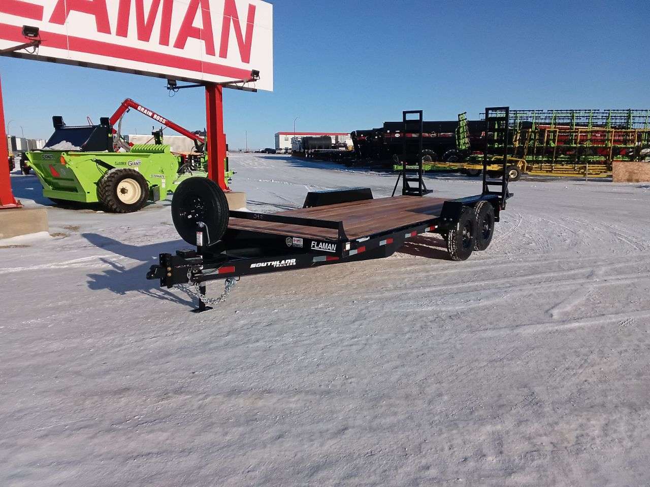 2026 Southland LBA 8'6" x 18' Flat Deck Trailer