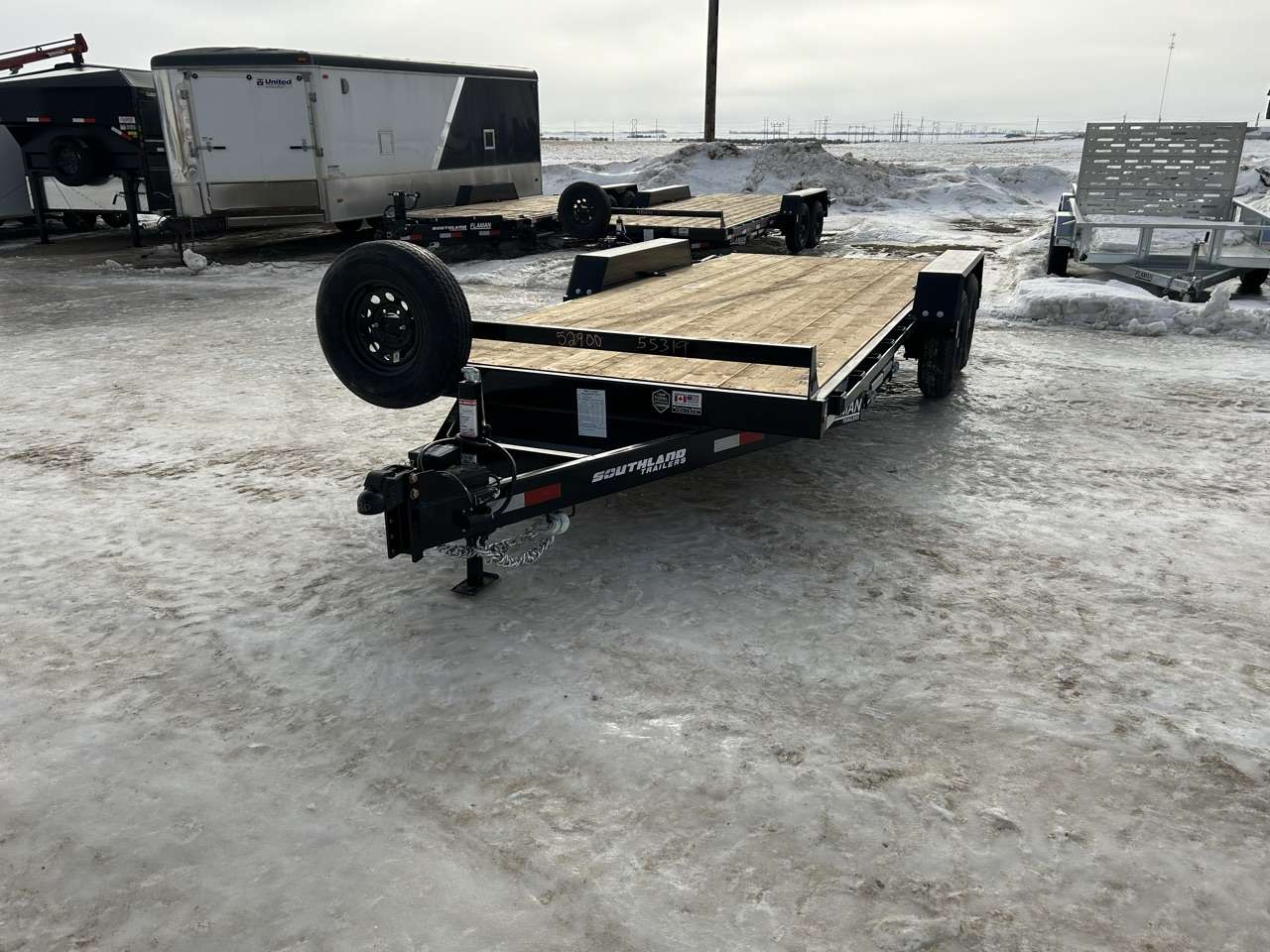 2026 Southland LBA 8'6" x 18' Flat Deck Trailer