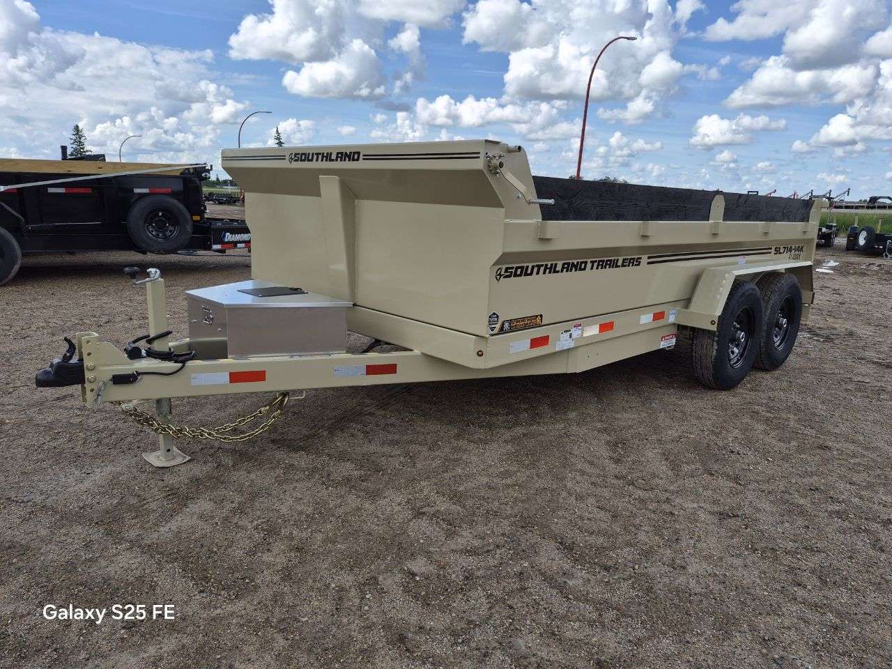 2026 Southland NEW 7' x 14' Dump Tandem 7K Trailer