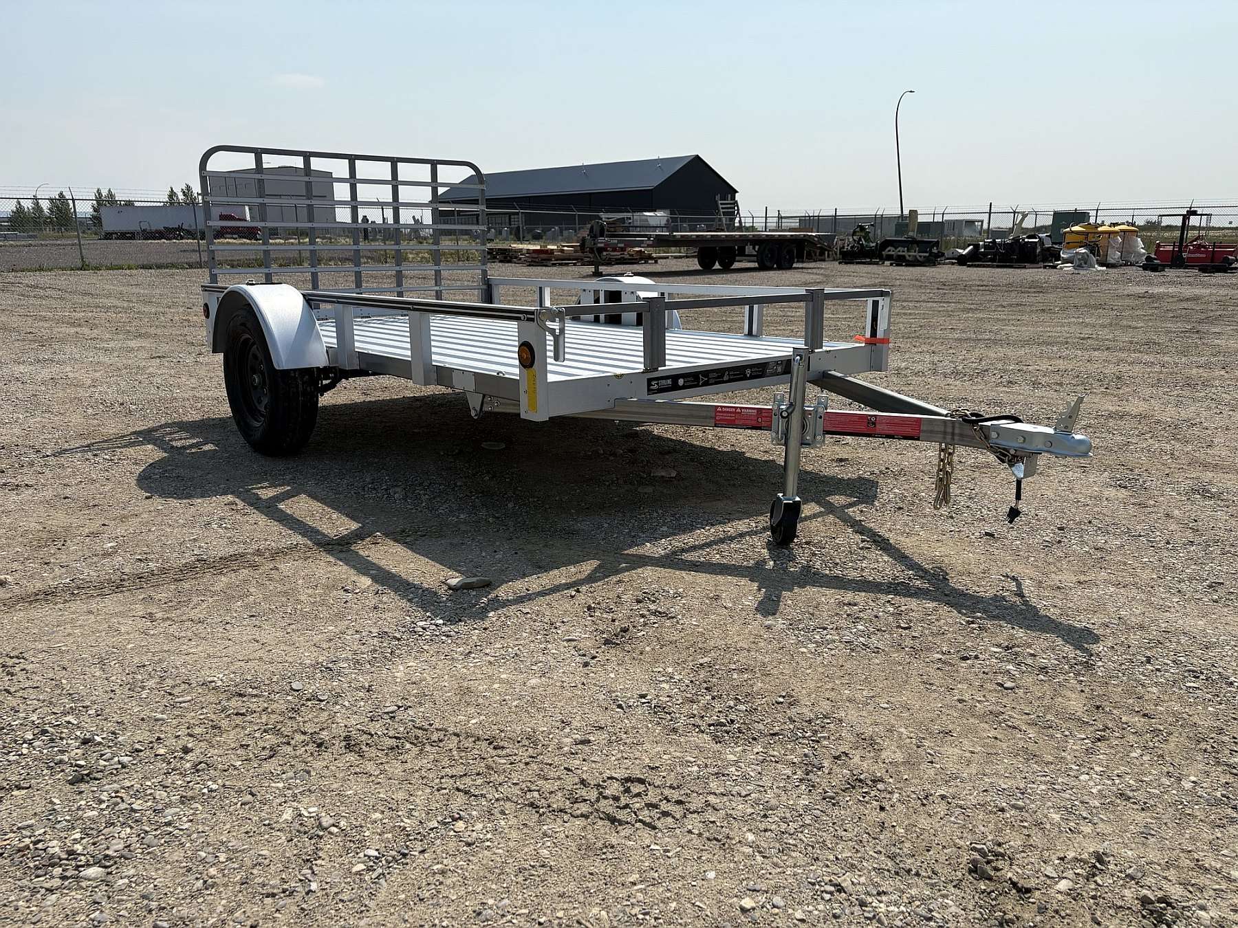 2026 Stirling 6'x10' Rail Side Utility Trailer